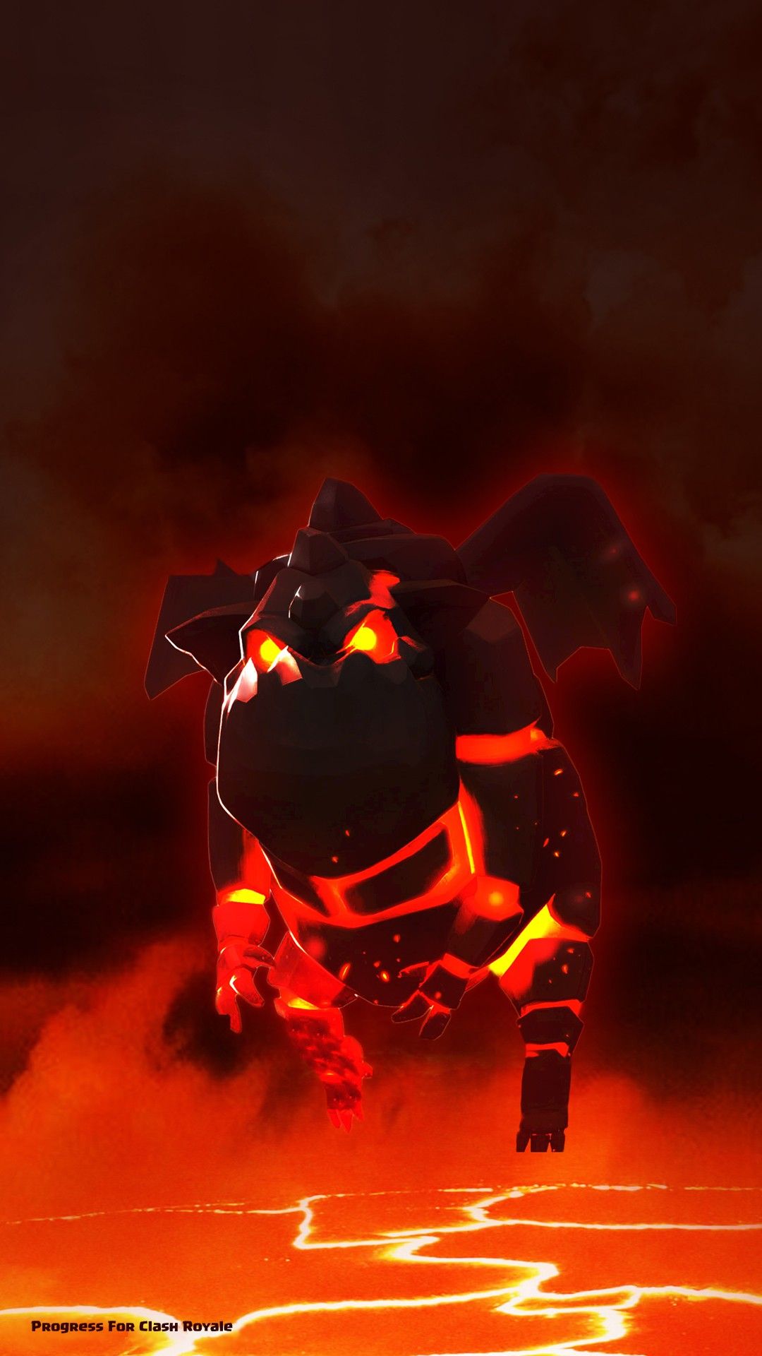 Lava Hound rise up Wallpaper Royale Wallpaper
