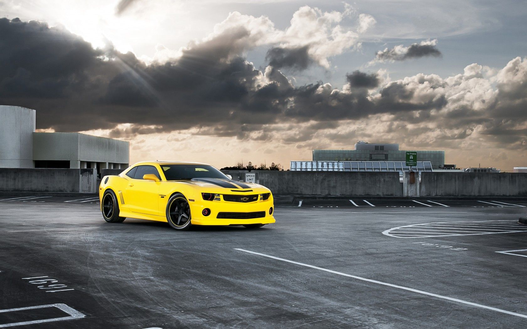 Yellow Camaro Wallpaper 43207 1680x1050px