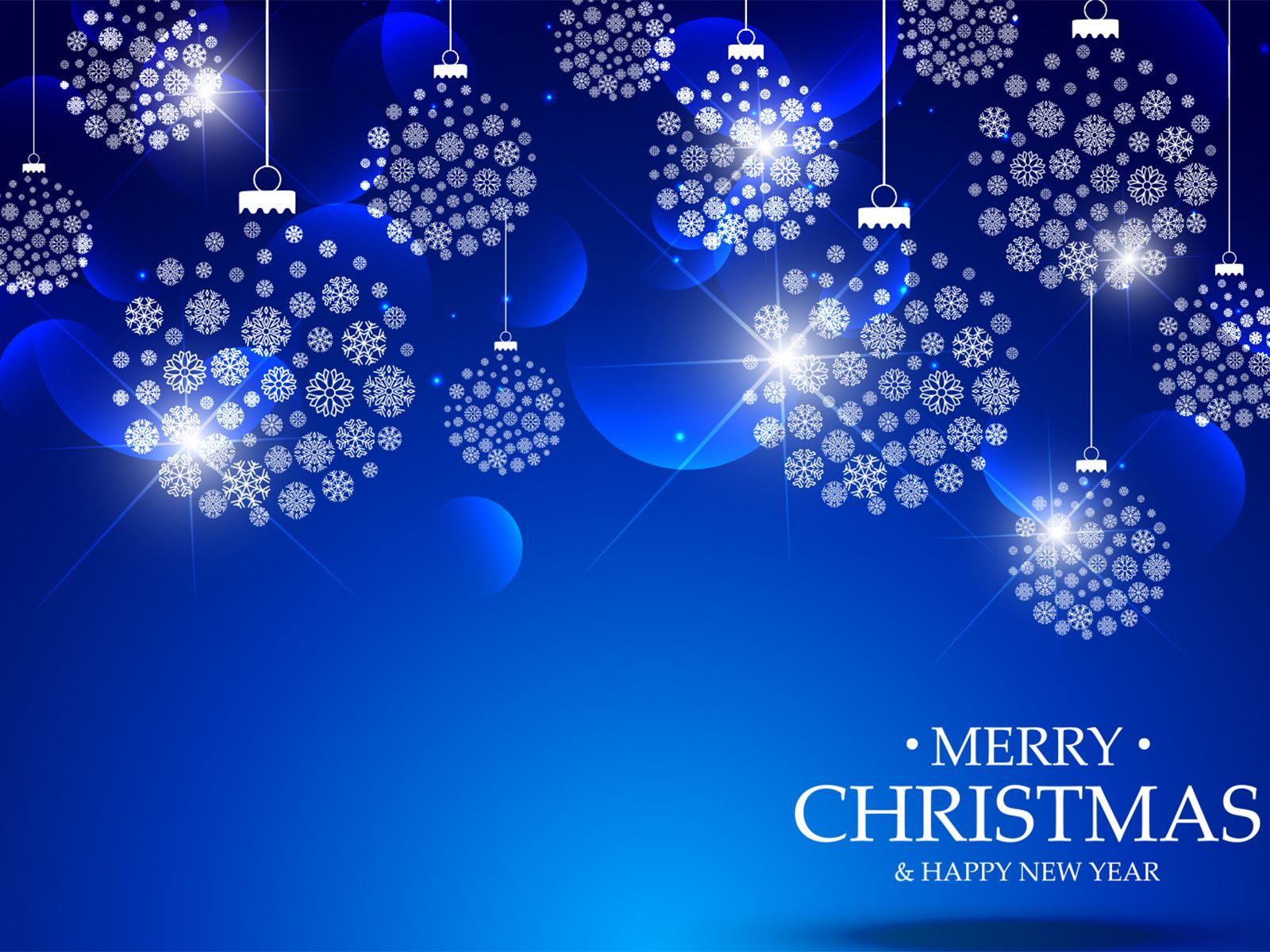 Merry Christmas Logo Blue Wallpapers Wallpaper Cave
