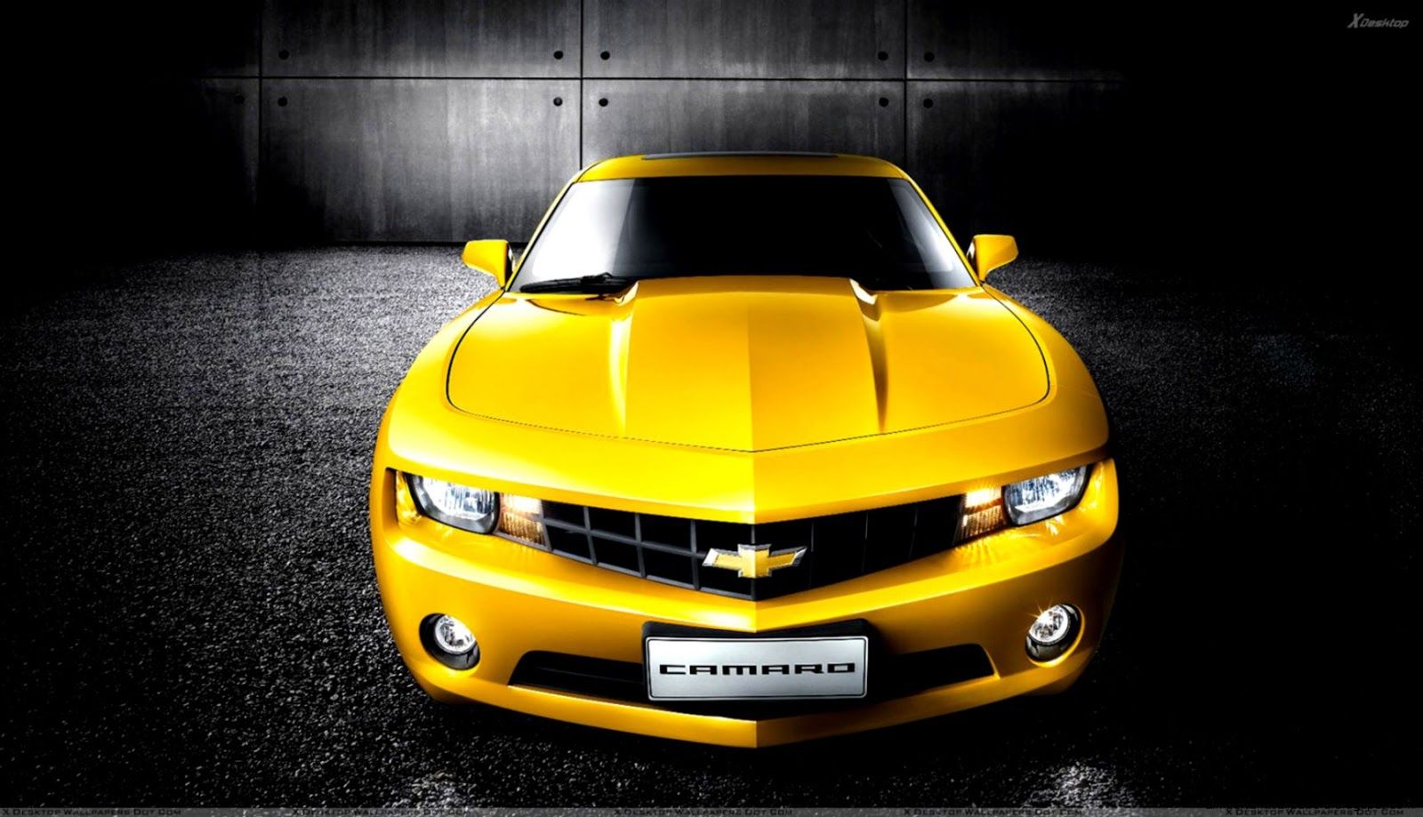Fantastic Yellow Camaro Wallpaper