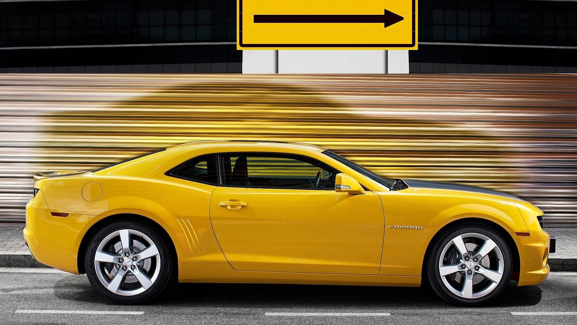 Yellow Camaro wallpaper. Yellow Camaro