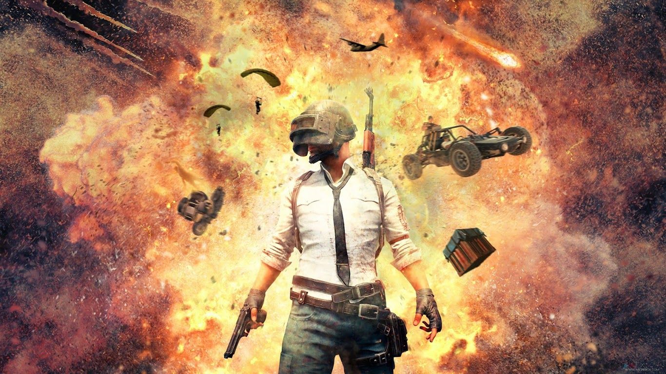 PUBG Explosion PlayerUnknown's Battlegrounds 4K Wallpaper
