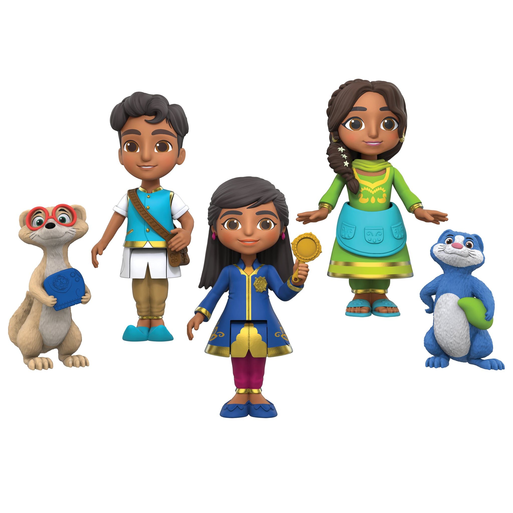 Disney Junior Mira, Royal Detective Mira & Friends Collector Figure Set. Disney junior, Detective party, Detective