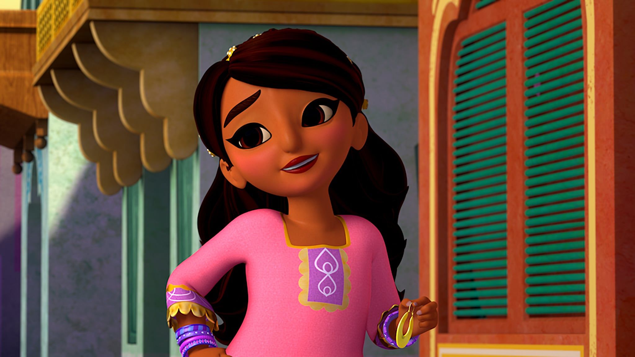 Who Voices Meena in Disney Junior's Mira, Royal Detective?. Freida Pinto, Jameela Jamil, and More Star in Disney Junior's New Show: Mira, Royal Detective. POPSUGAR Family Photo 10