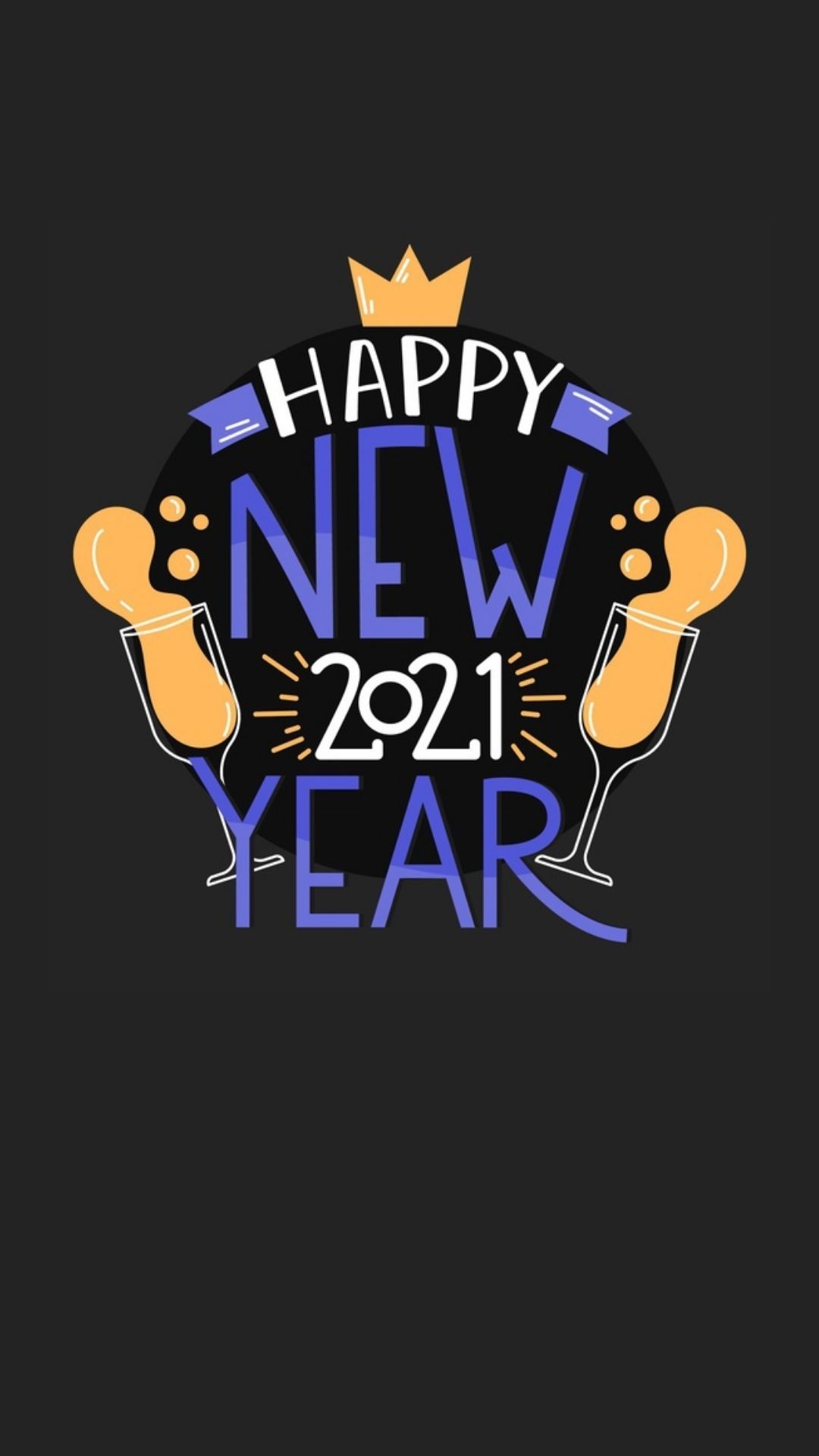 New year cute wallpaper 2021 for Android and iPhone background. Cute wallpaper, Happy new year image, Happy new year wallpaper