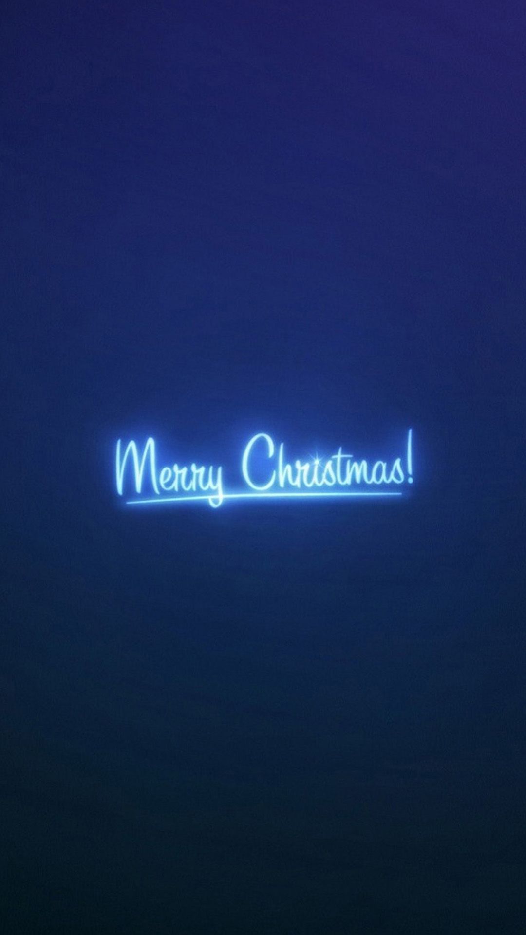 Merry Christmas Light Sign Android Wallpaper free download