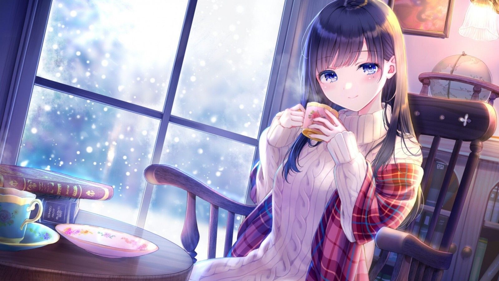 Winter Cozy Anime Wallpapers  Wallpaper Cave