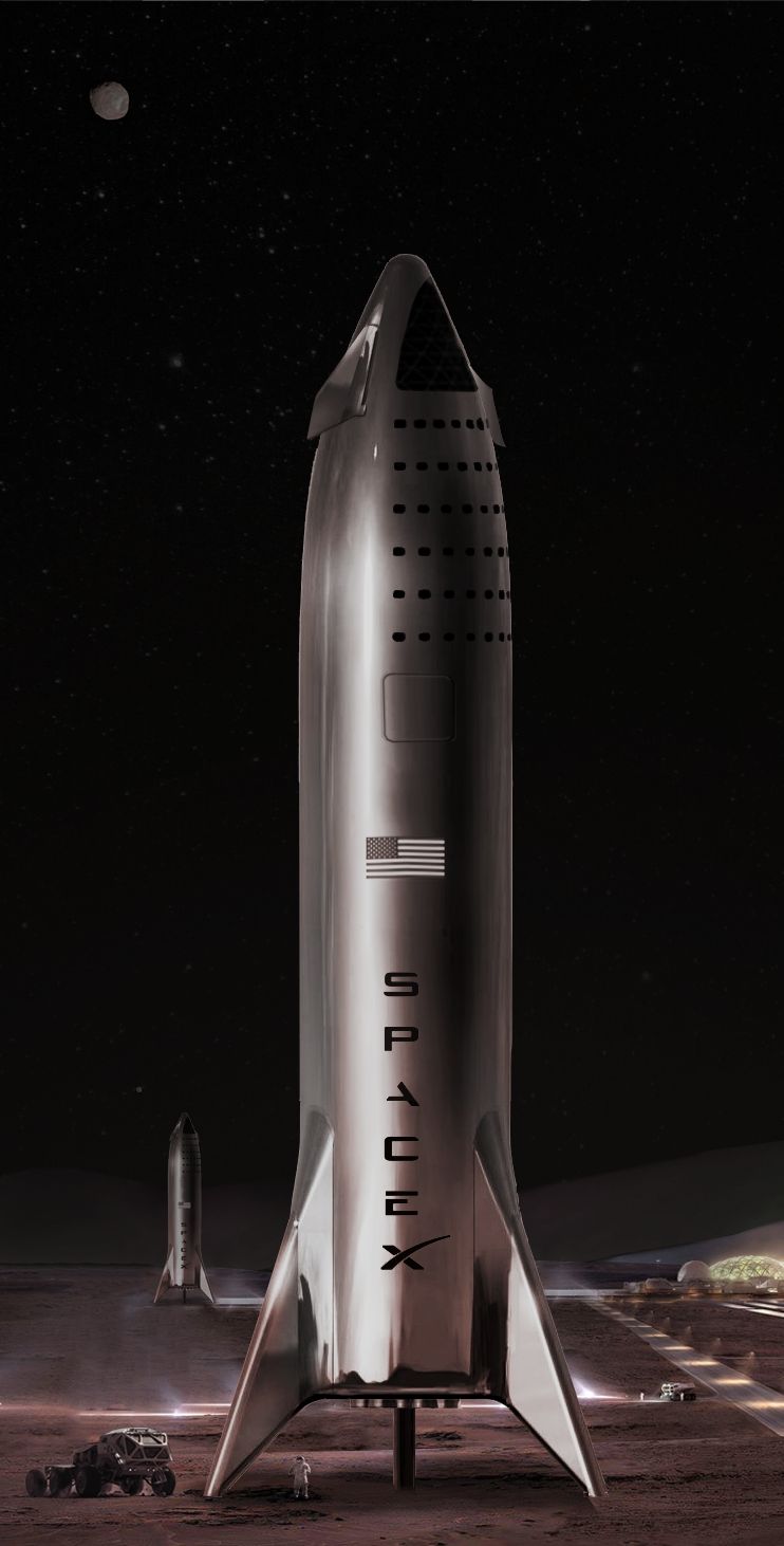 Full Scale SpaceX Prototype Stainless Steel Starship. Spacex, Spacex Starship, Starship