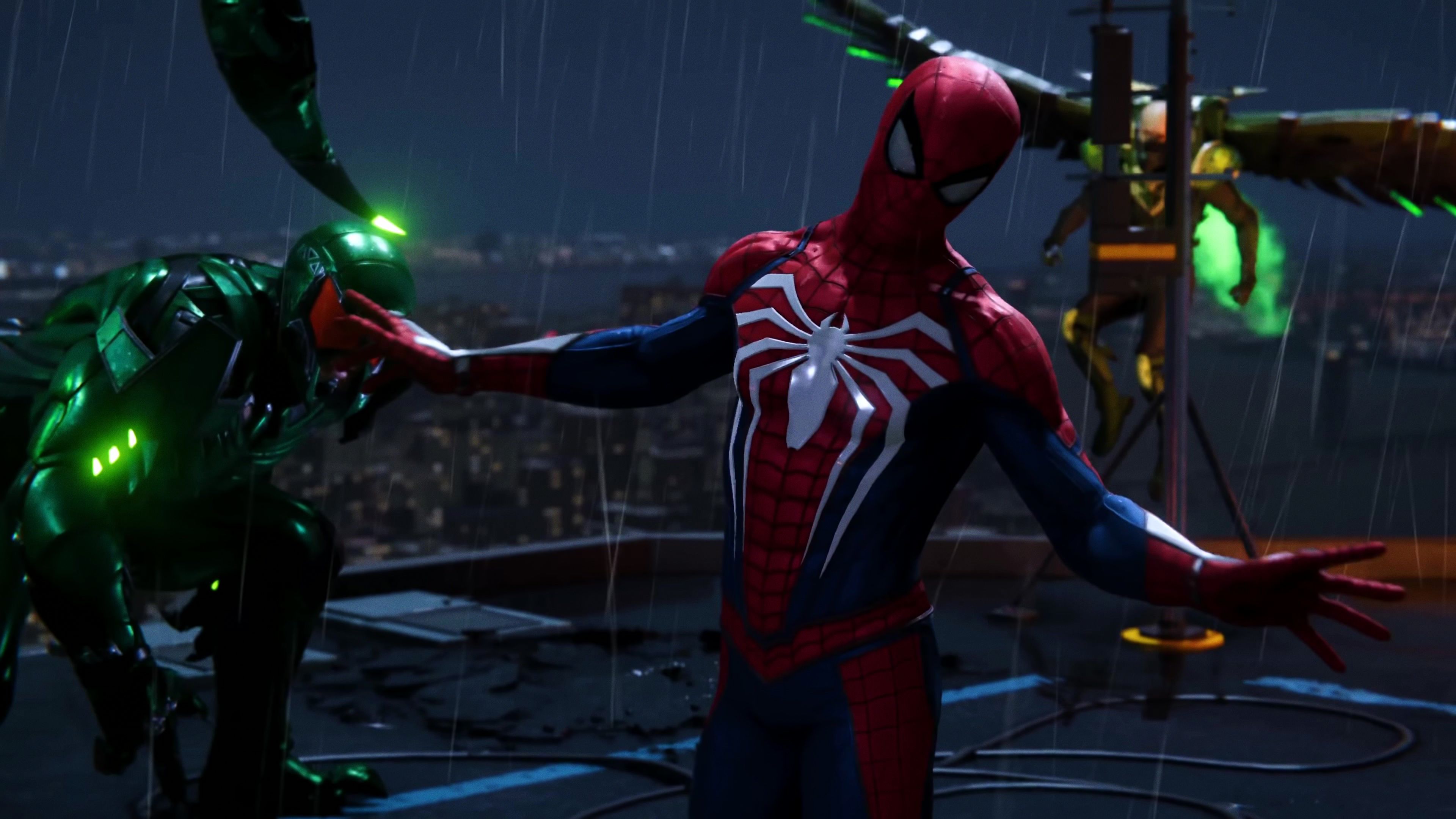 Marvel's Spider Man PS4 Scorpion Vulture 4K