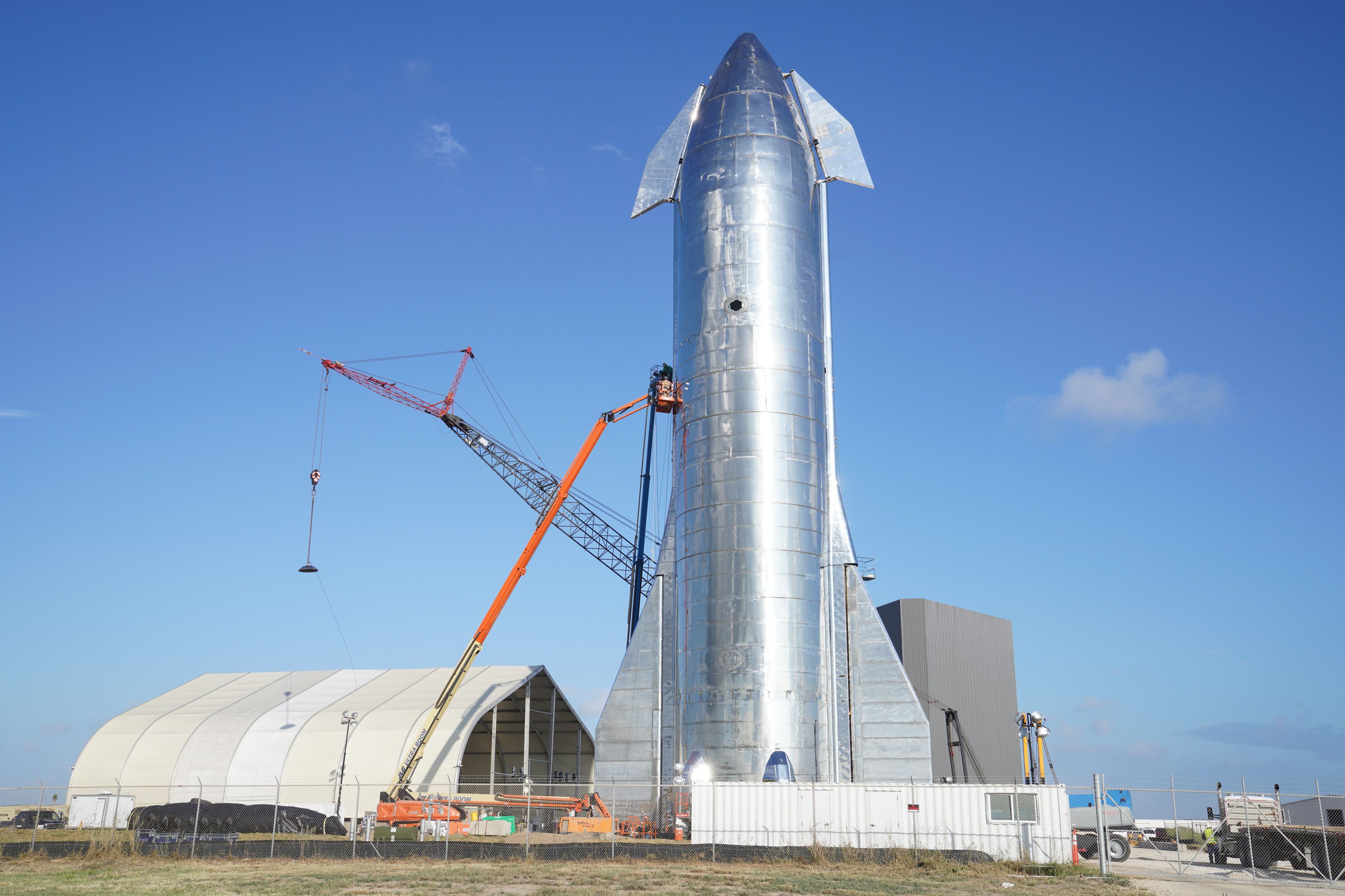 Gallery: SpaceX's Starship Mk1 spacecraft prototype in picture