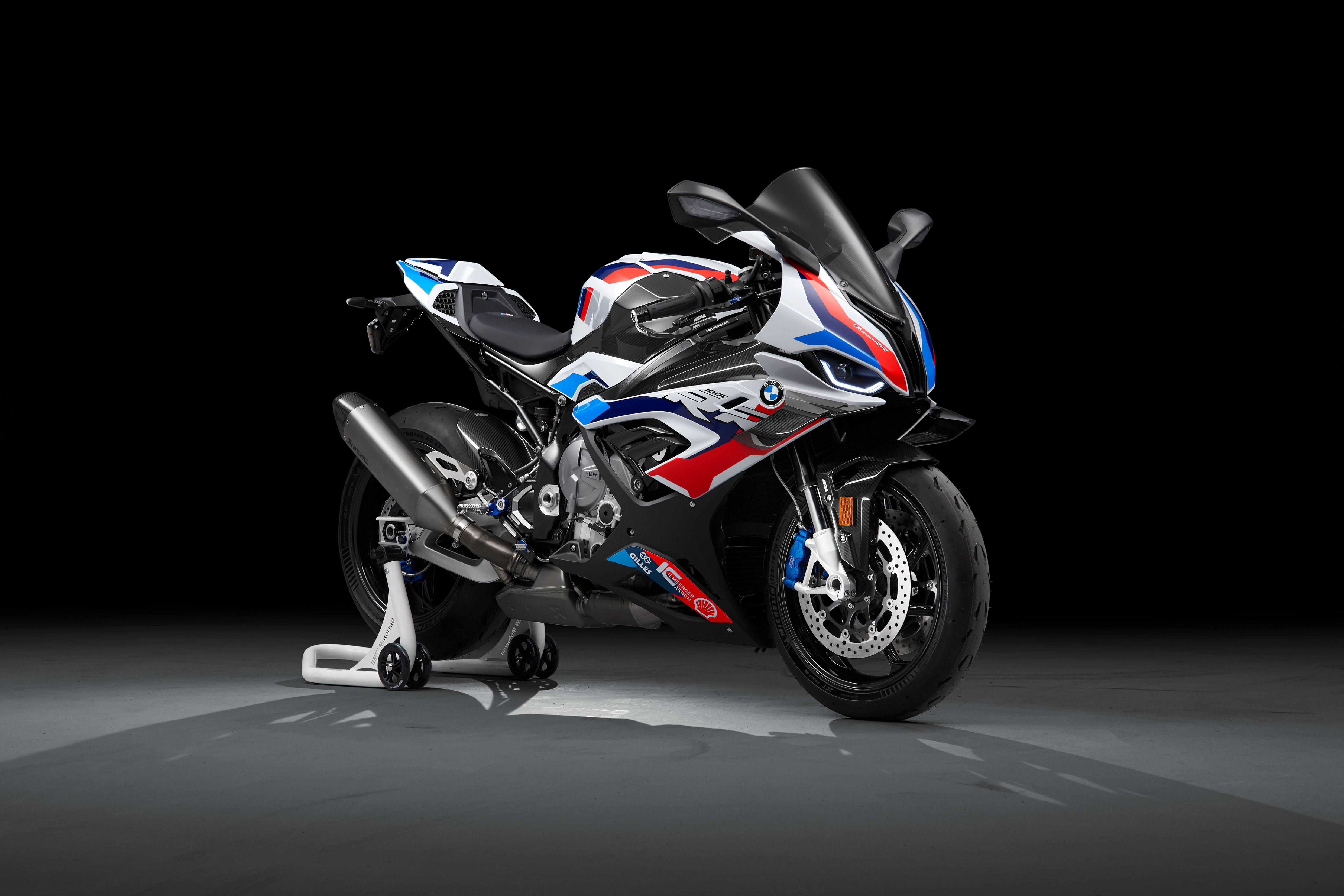 BMW M 1000 RR Wallpaper 4K, AMOLED, Black background