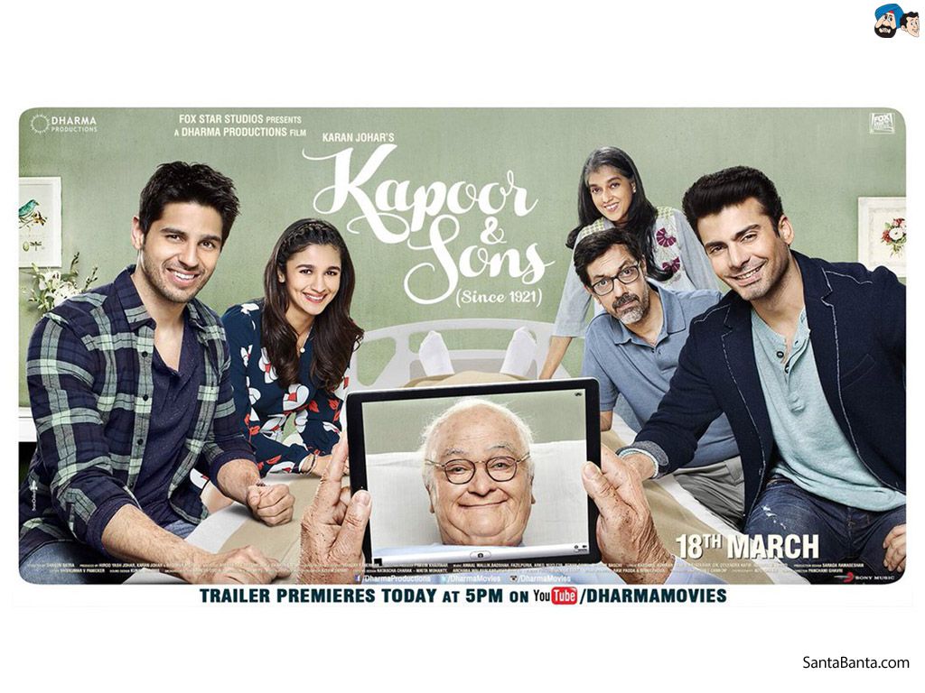 Kapoor and Sons Movie Wallpaper