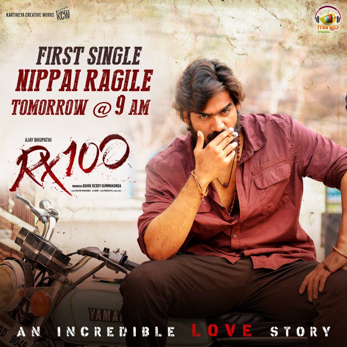 RX 100 Movie Nippai Ragile song from Tomorrow AM