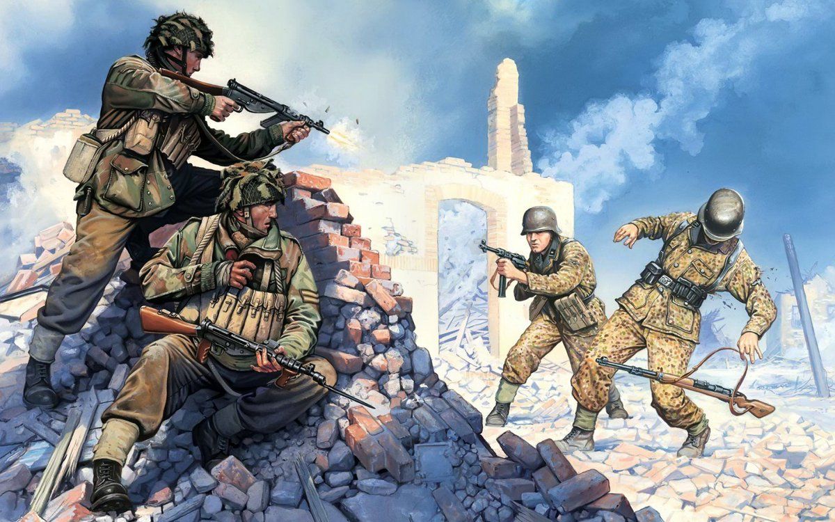 WW2 Paratrooper Wallpaper Free WW2 Paratrooper Background