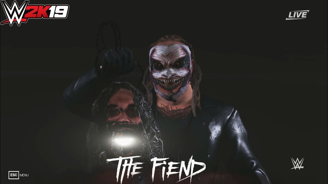 WWE 2K19 (PC Mods), `The Fiend` Bray Wyatt Mod with Head Lantern