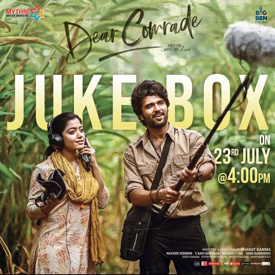 Vijay Devarakonda Dear Comrade Movie First Look Ultra Comrade Movie Stills HD