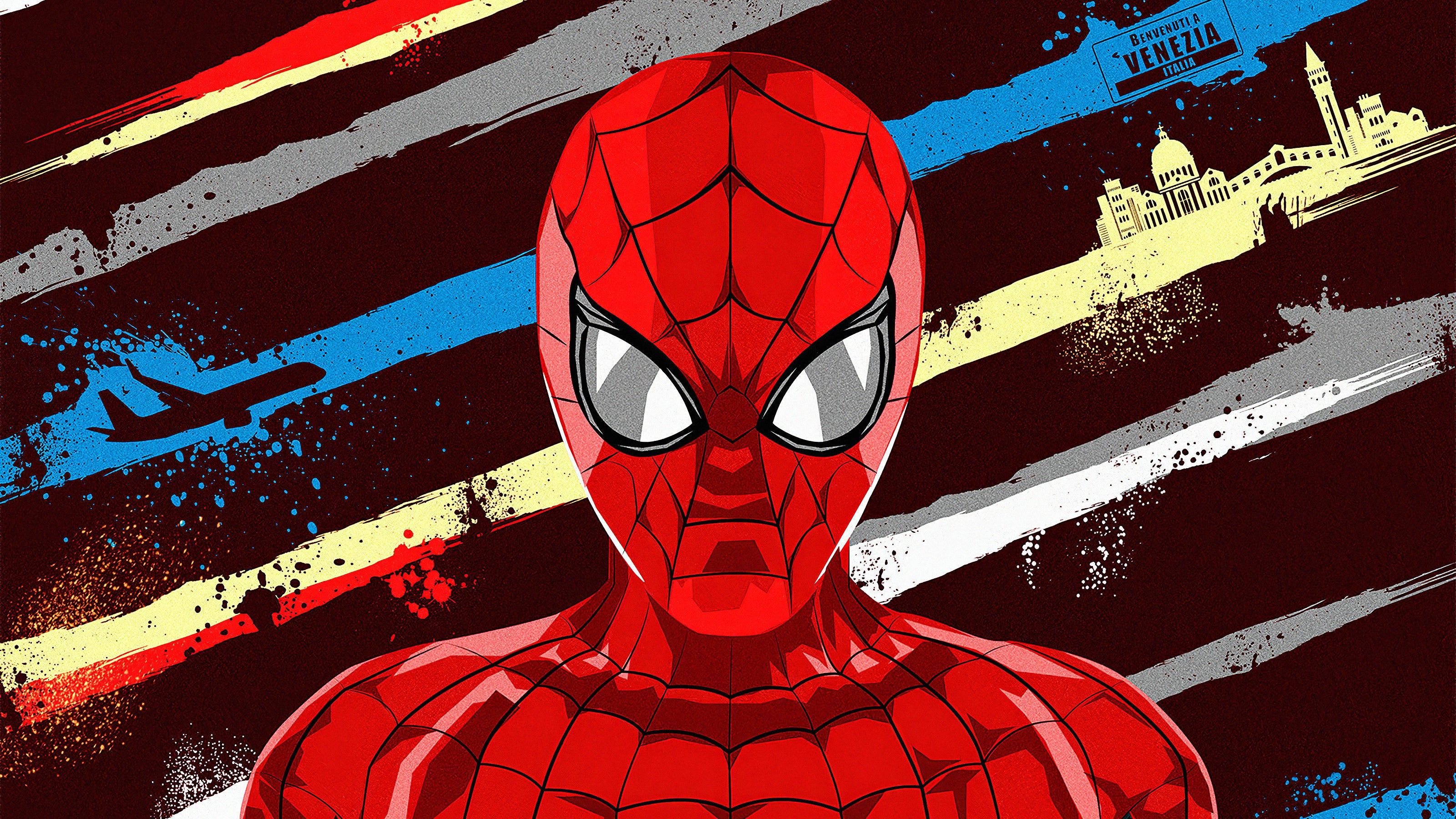 Spider Man Face Fan Art HD wallpapers.