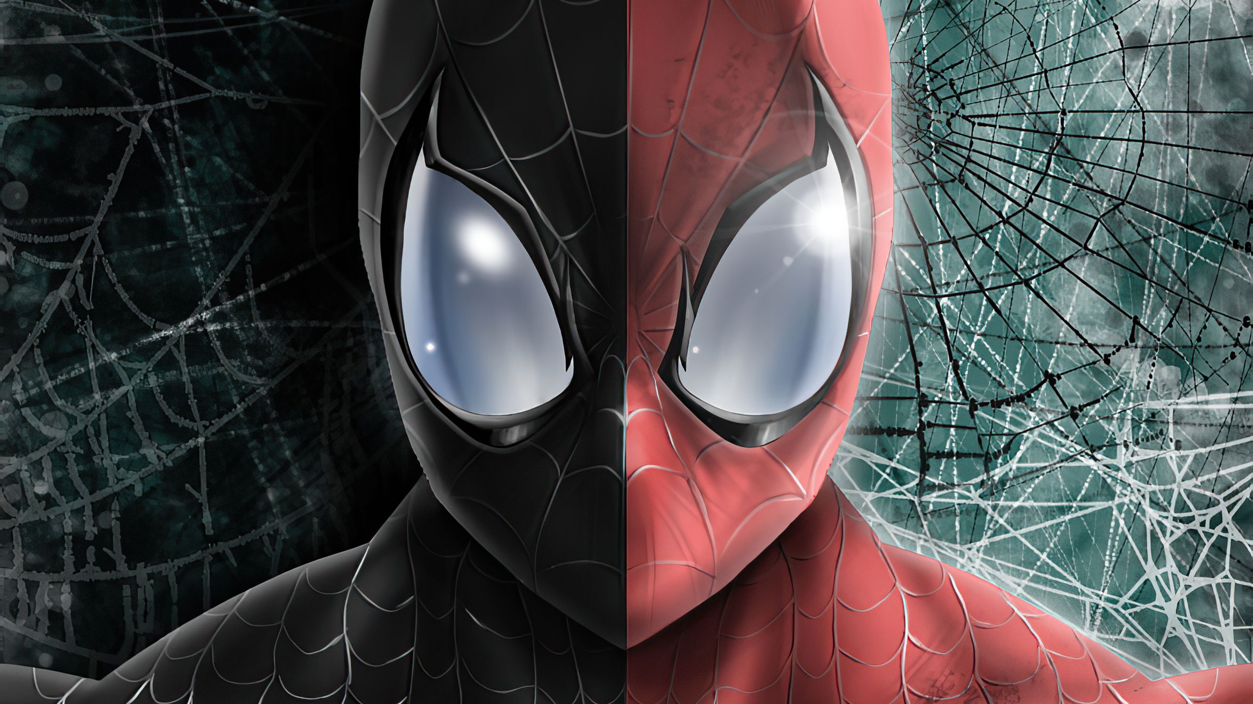 Spider Man Two Face Mask, HD Superheroes, 4k Wallpapers, Image, Backgrounds...