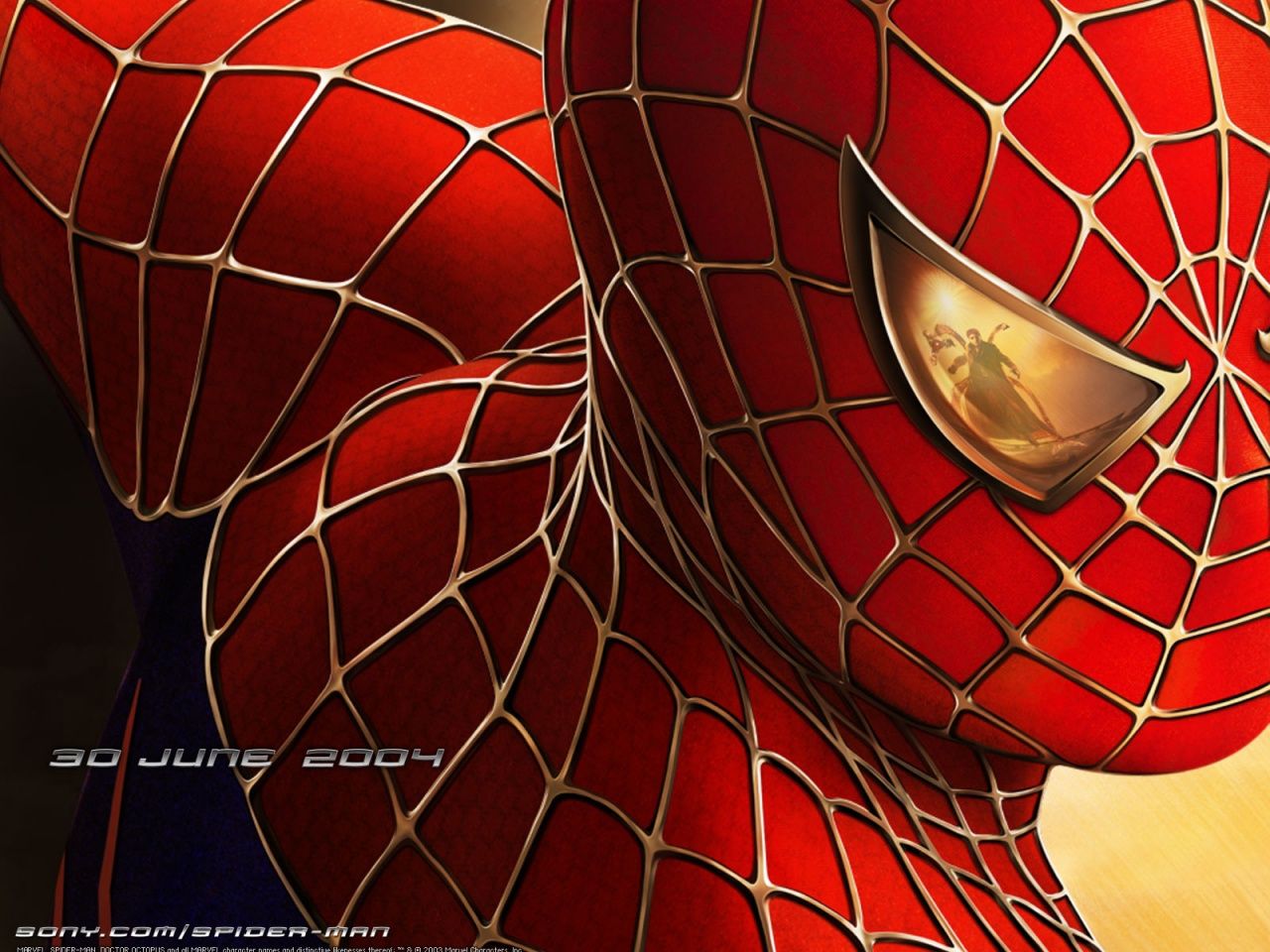 Spiderman face wallpaper. Spiderman face