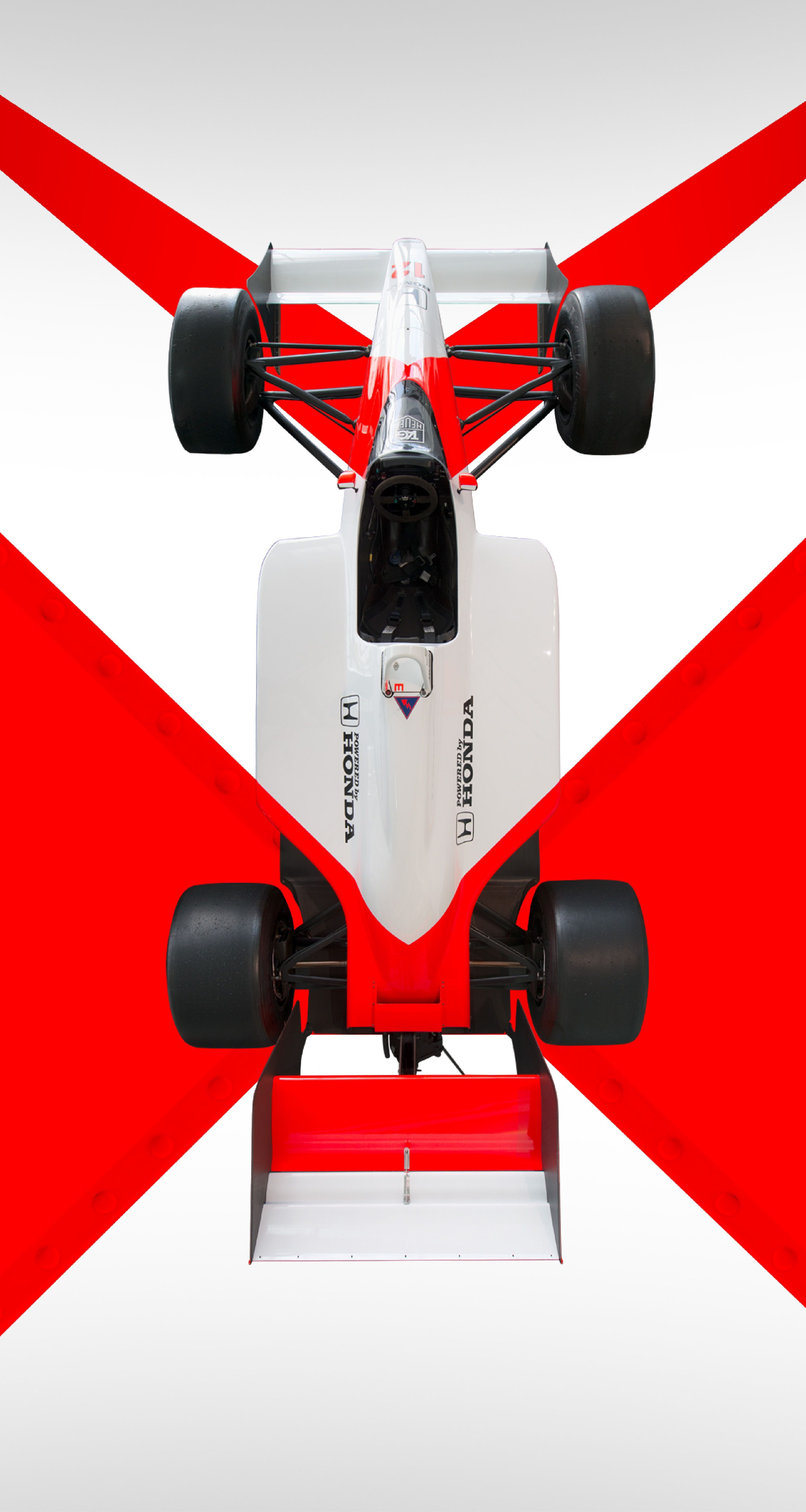 MP4 4 Red & White. Formula Automotive Artwork, Formula 1 Iphone Wallpaper