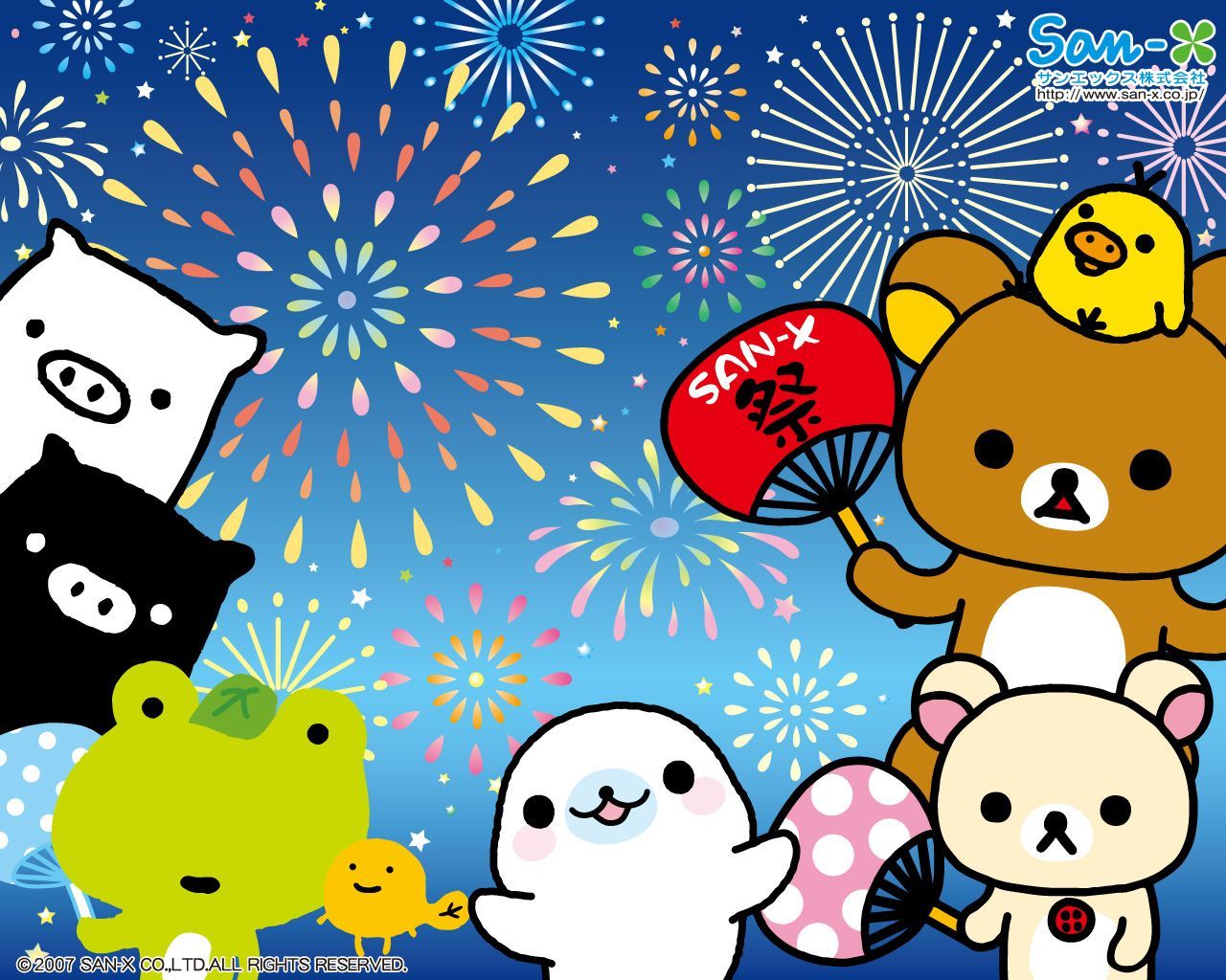 Happy New Year!. Rilakkuma wallpaper, Japan candy, Rilakkuma