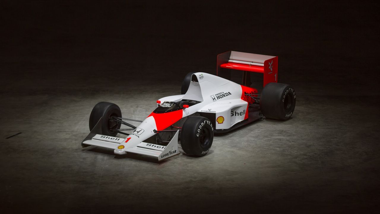 The 1998 McLaren MP driven By Prost and Senna