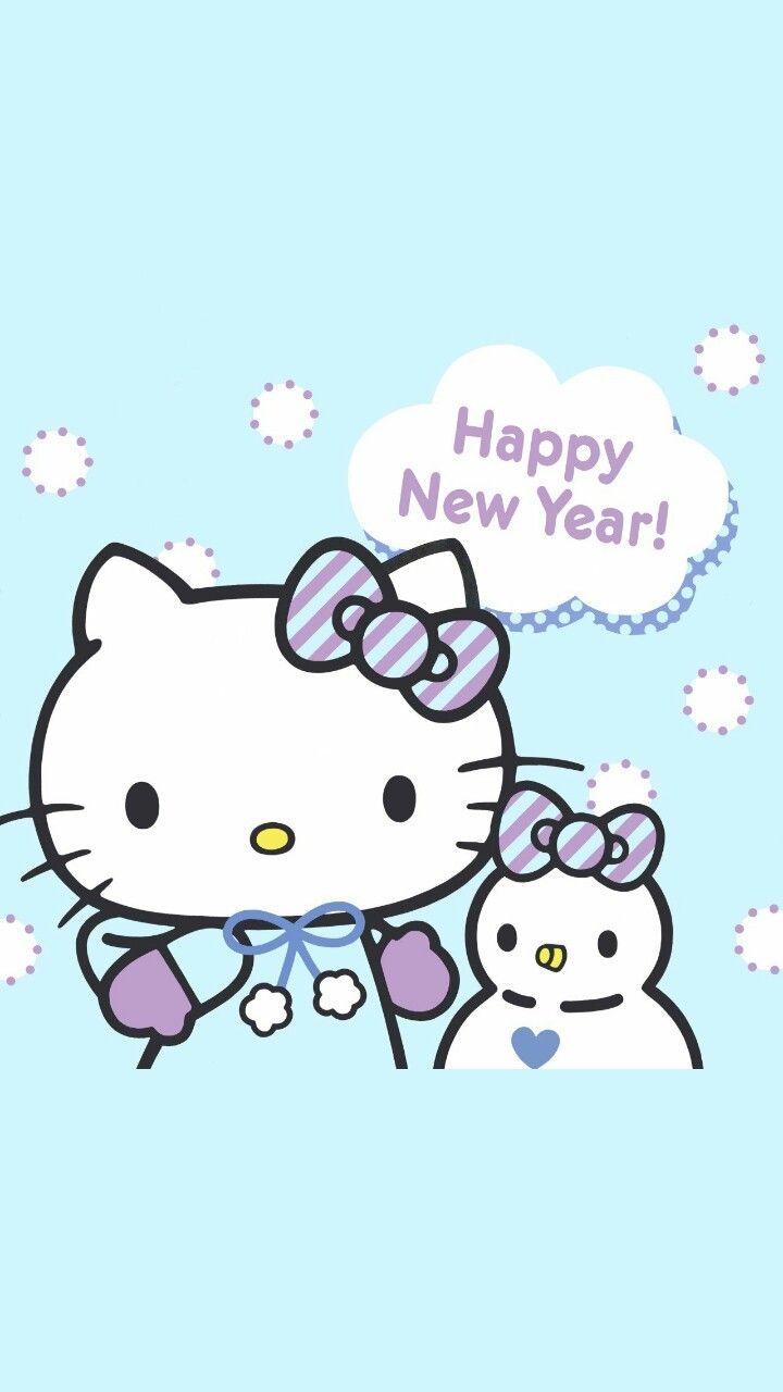 hello kitty new years wallpaper