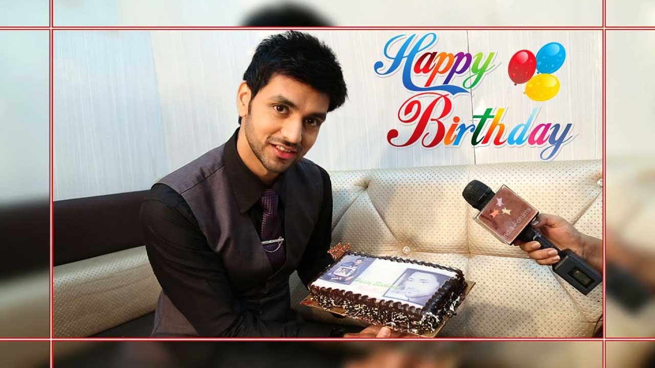 Shakti Arora Celebrating His B'day With India Forums