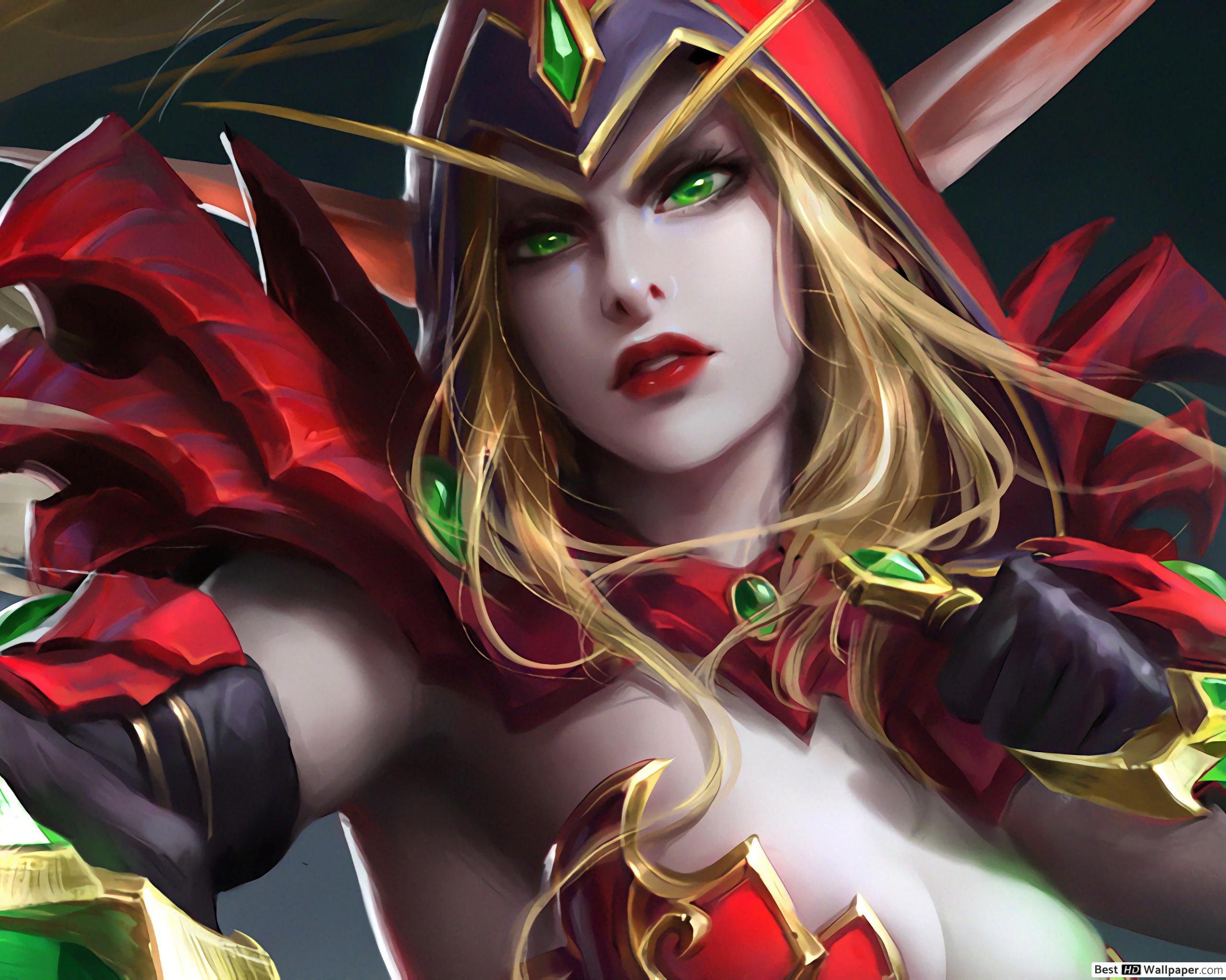 World of Warcraft (WOW) Elf Valeera Sanguinar HD wallpaper download