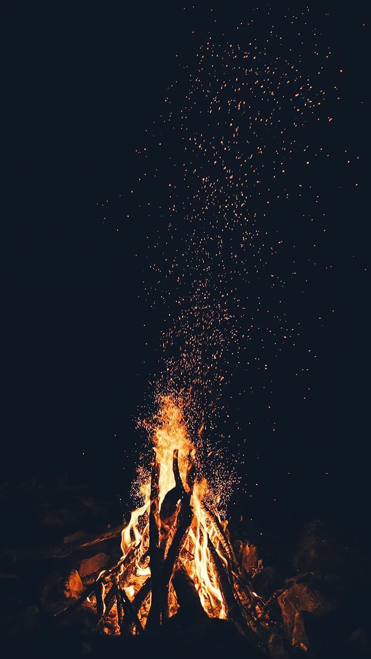 Fire pit wallpaper. late night by the fire pit. free wallpaper. iPhone wallpaper fire, Preppy wallpaper, Background phone wallpaper