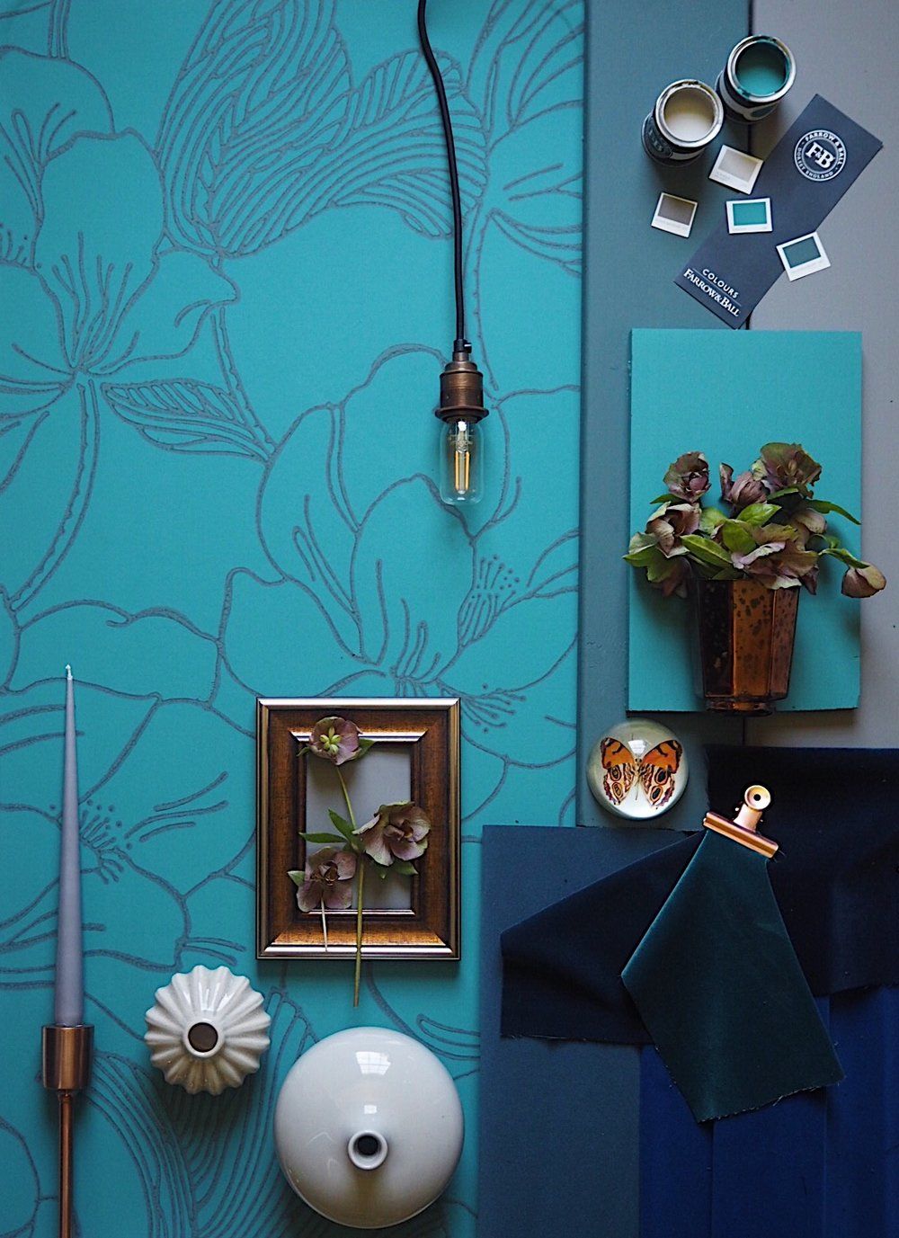 The New Farrow & Ball Floral Wallpaper Collection (+ I'm In The New F&B Catalogue!!!!!!!!)
