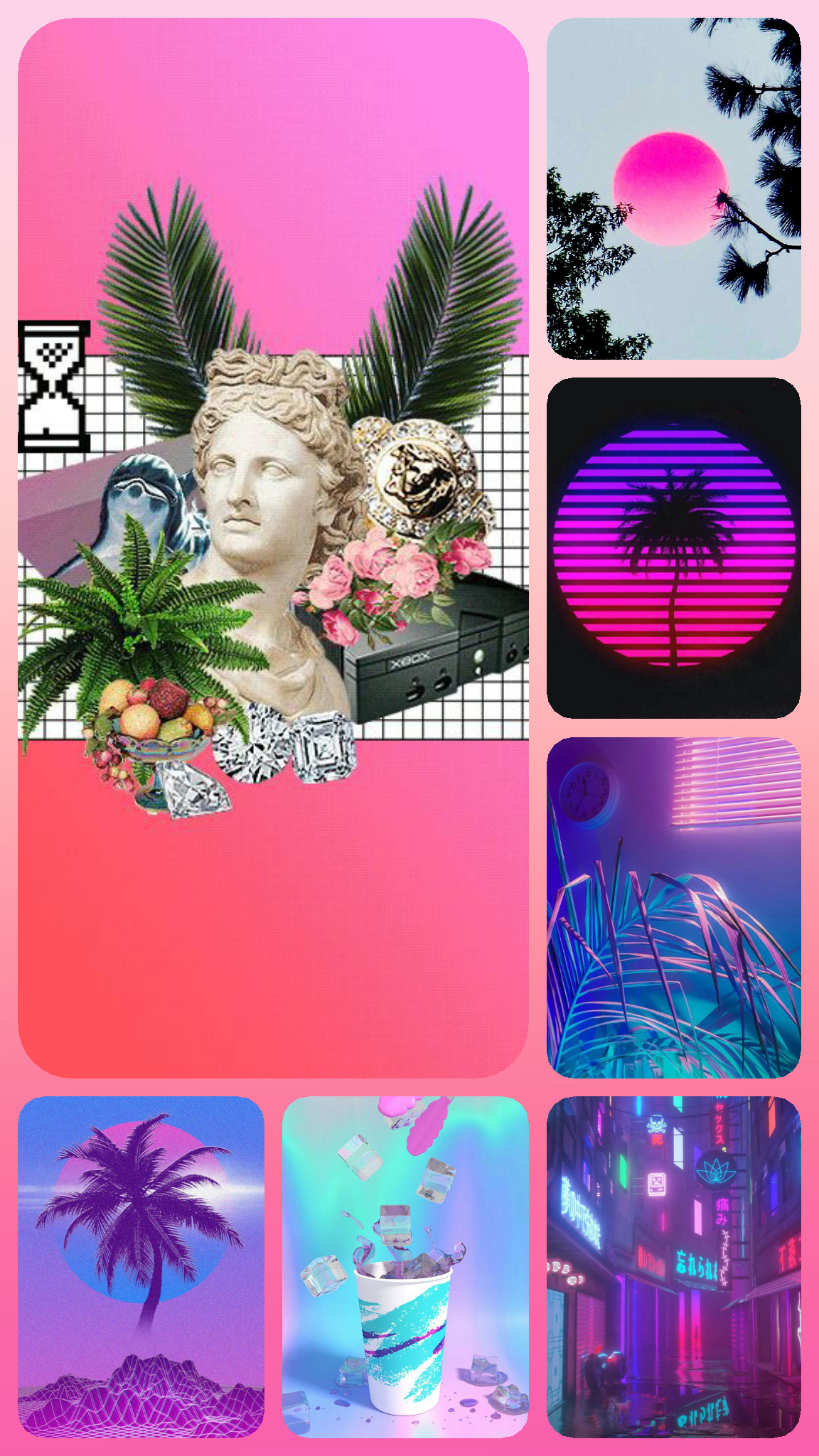 Vaporwave Art Wallpaper