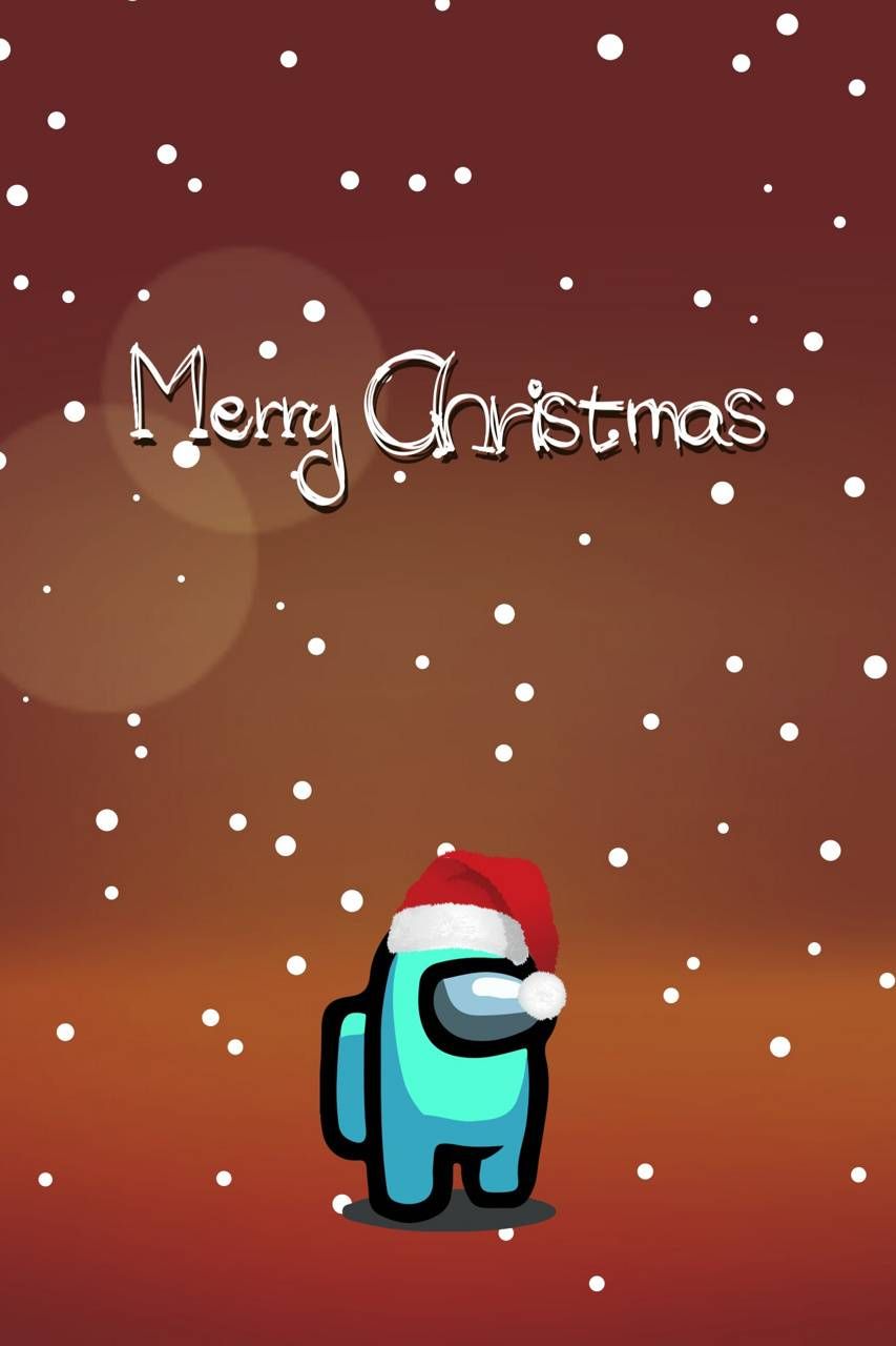Among Us Christmas Wallpaper