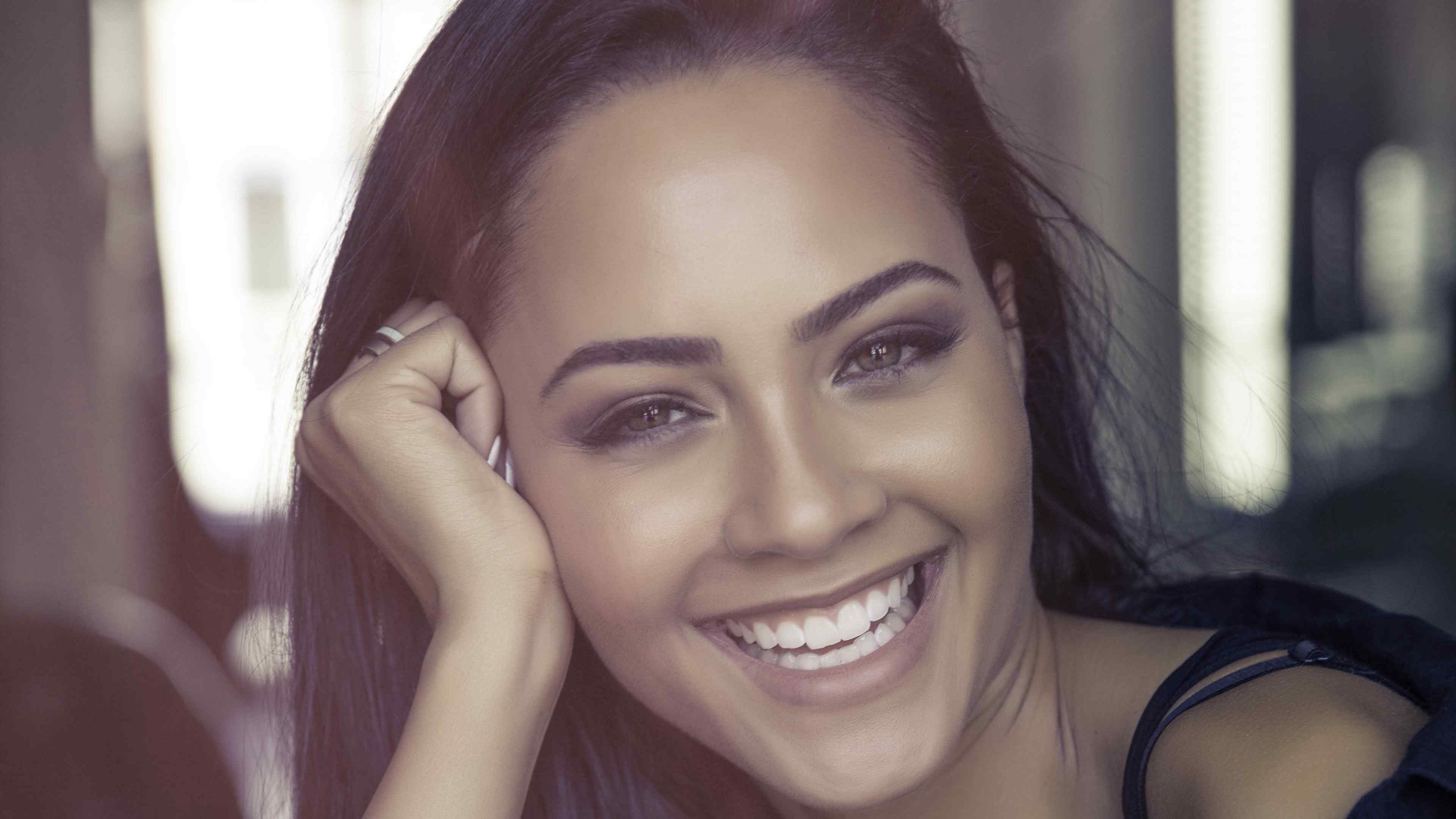 Tristin Mays Cute Smiling 4k, HD Celebrities, 4k Wallpaper, Image, Background, Photo and Picture