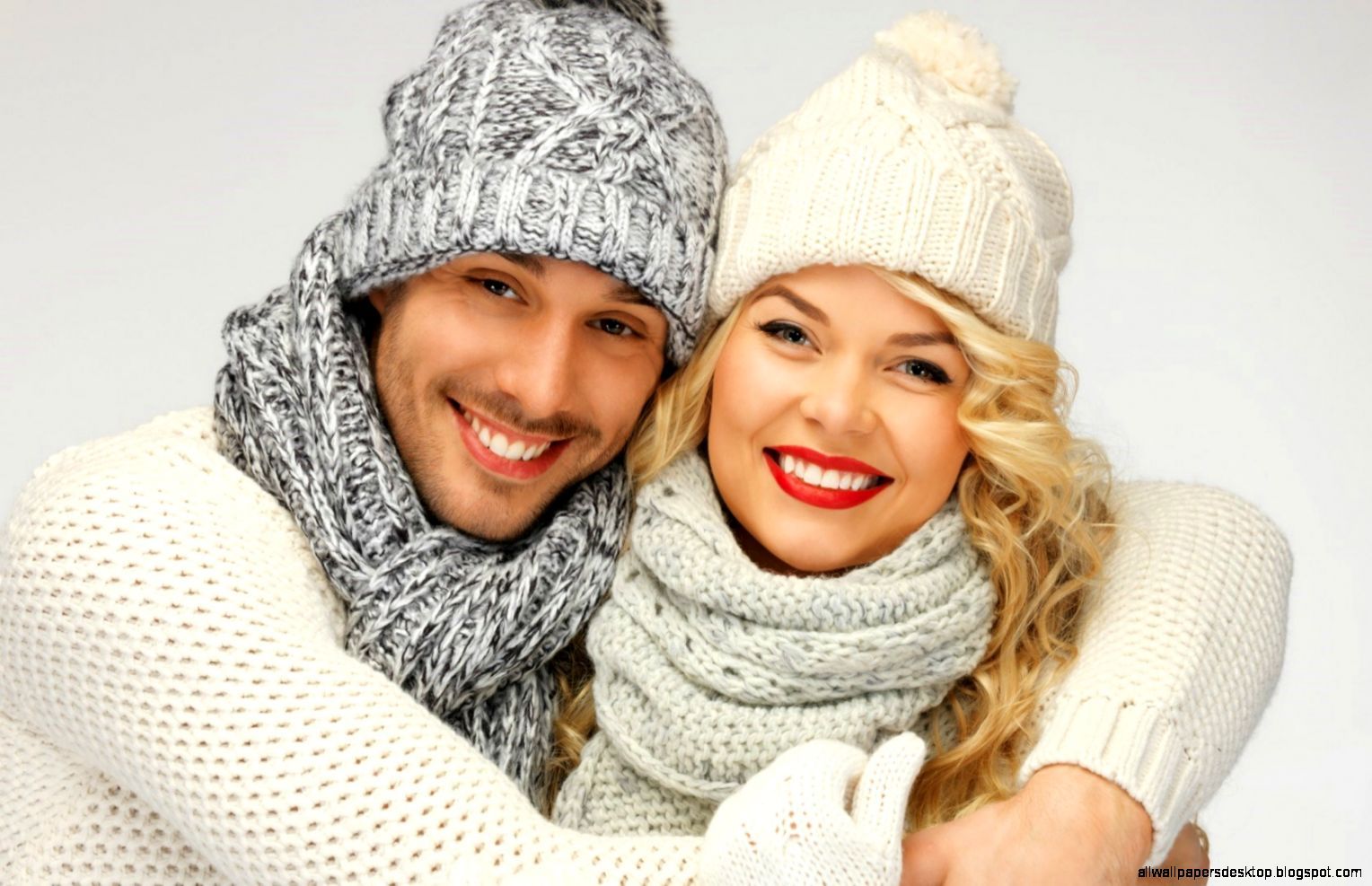 Girl Boy Smile Winter HD Wallpaper. All Wallpaper Desktop