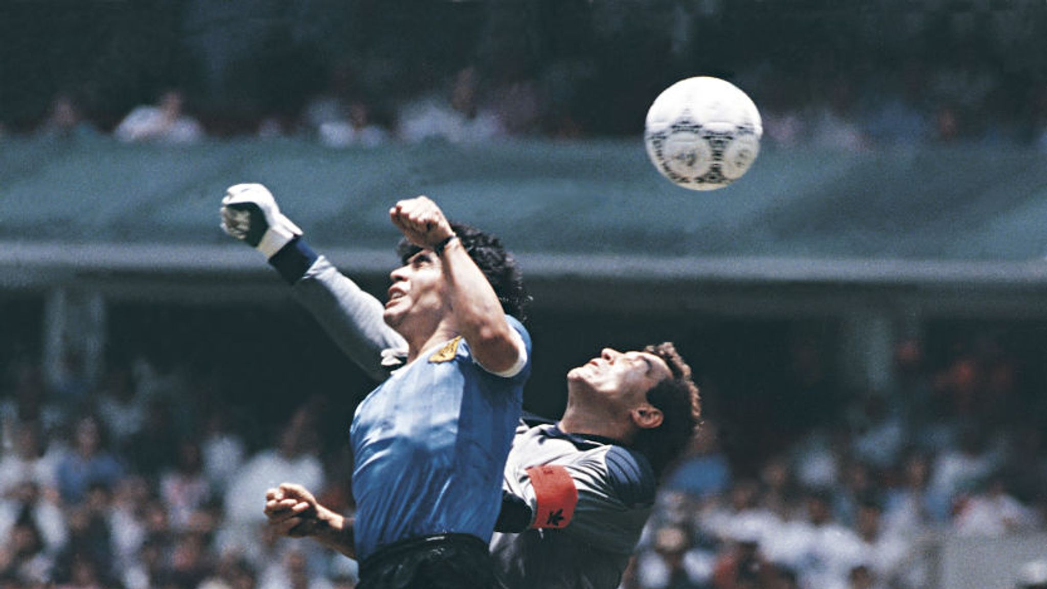 Diego Maradona one of the greatest but Hand of God goal left sour taste, says Peter Shilton