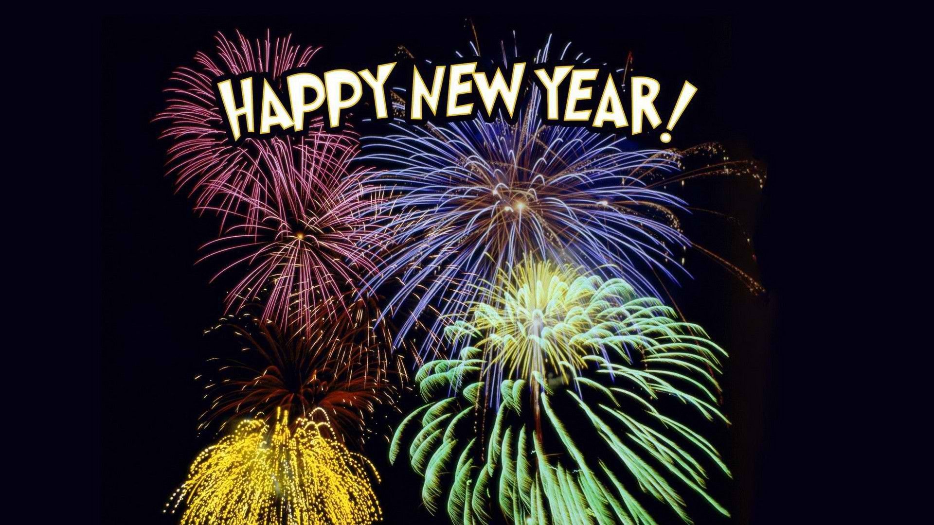 Happy New Year Gif Fireworks