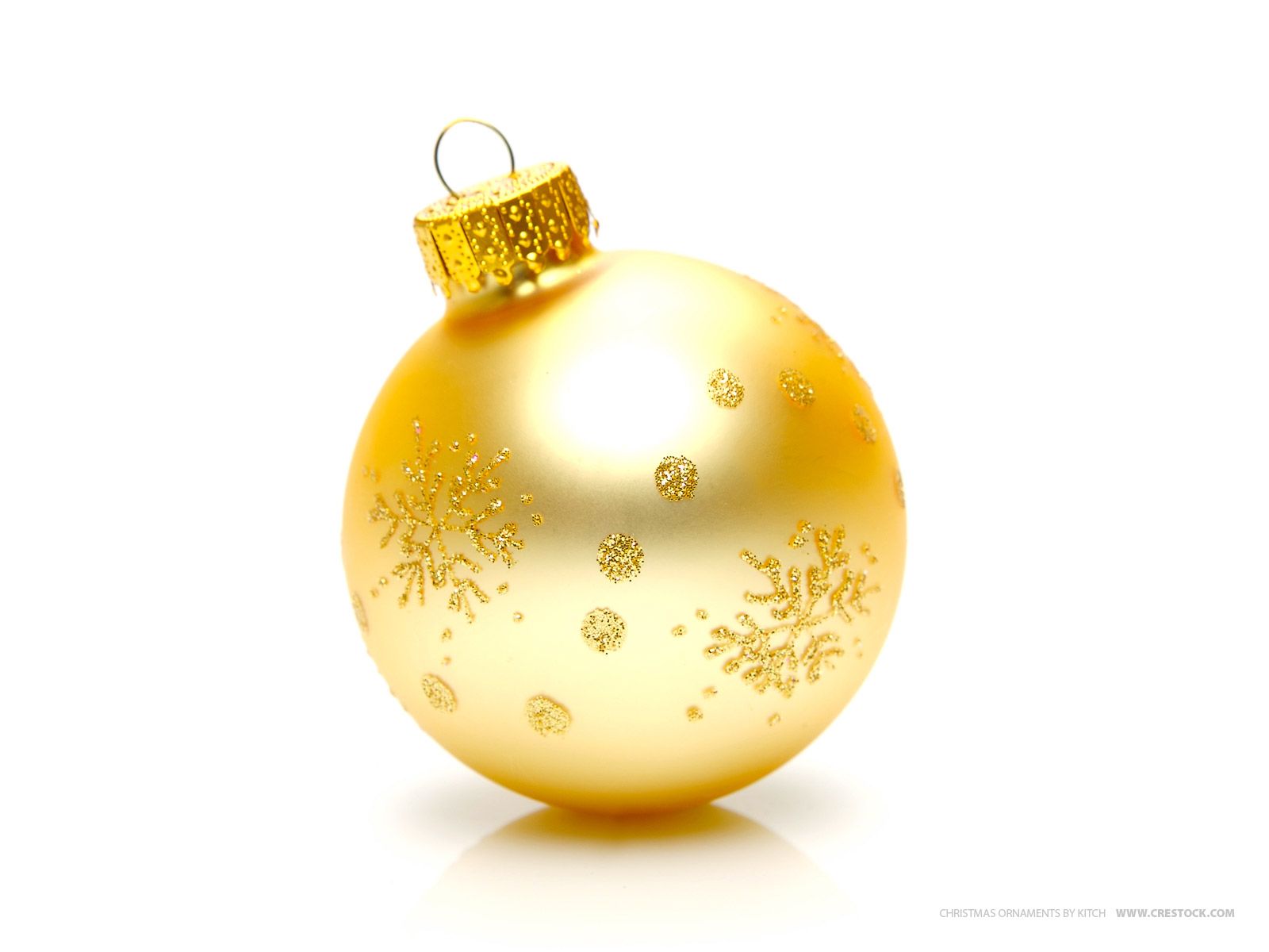 Xmas golden globe wallpaper. Xmas golden globe