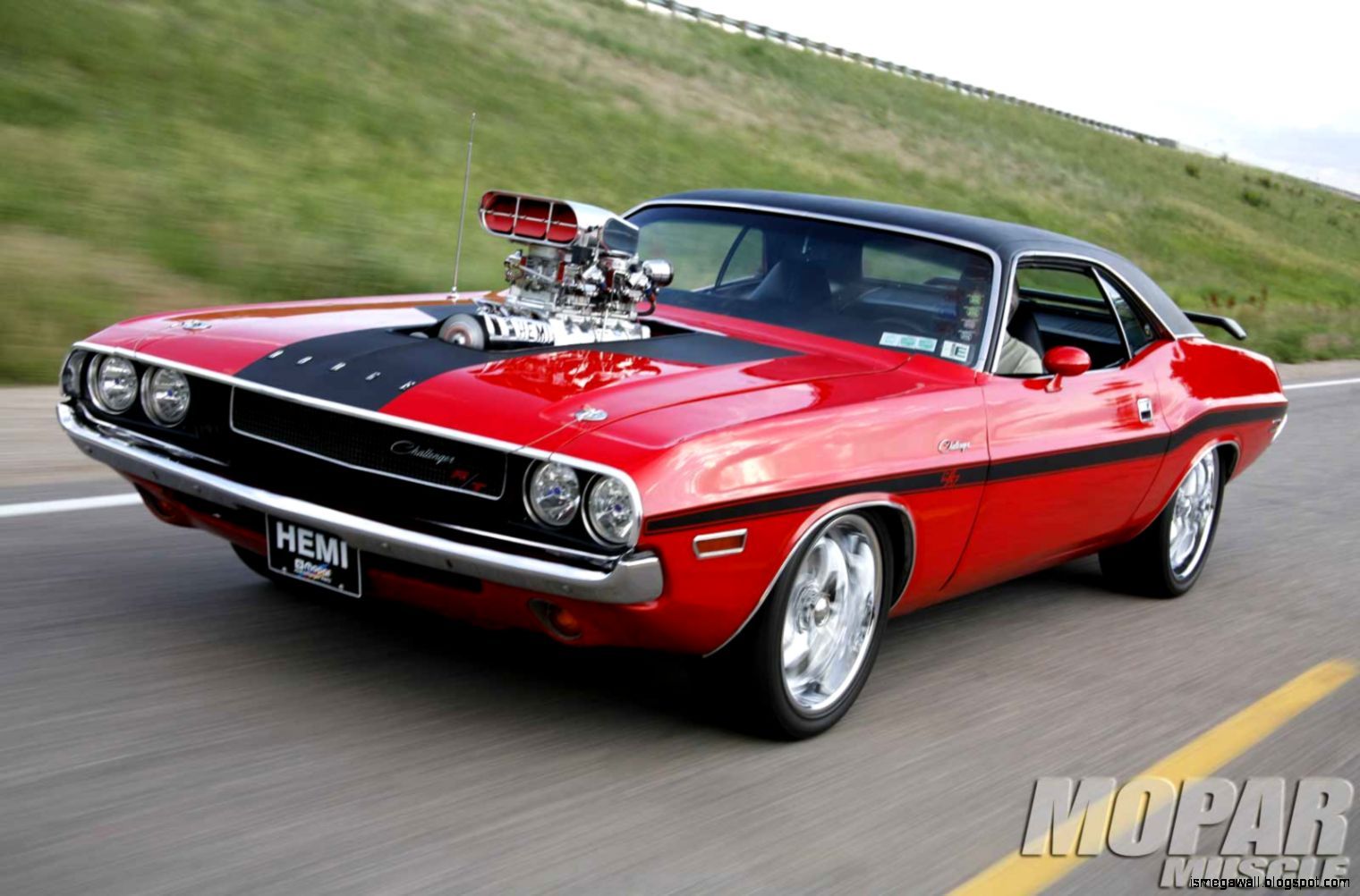 Dodge Challenger 1970 Red Cars