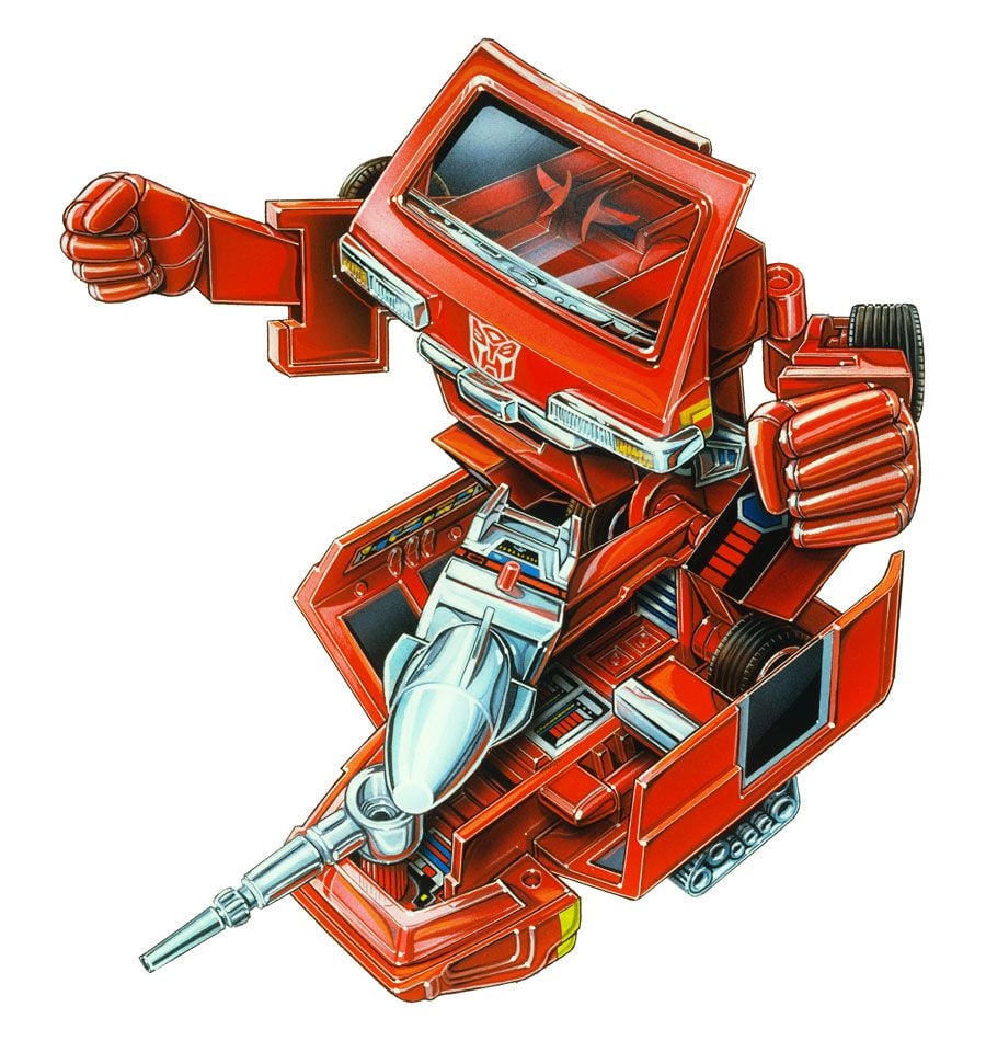 Transformers G1 Ironhide Box Art