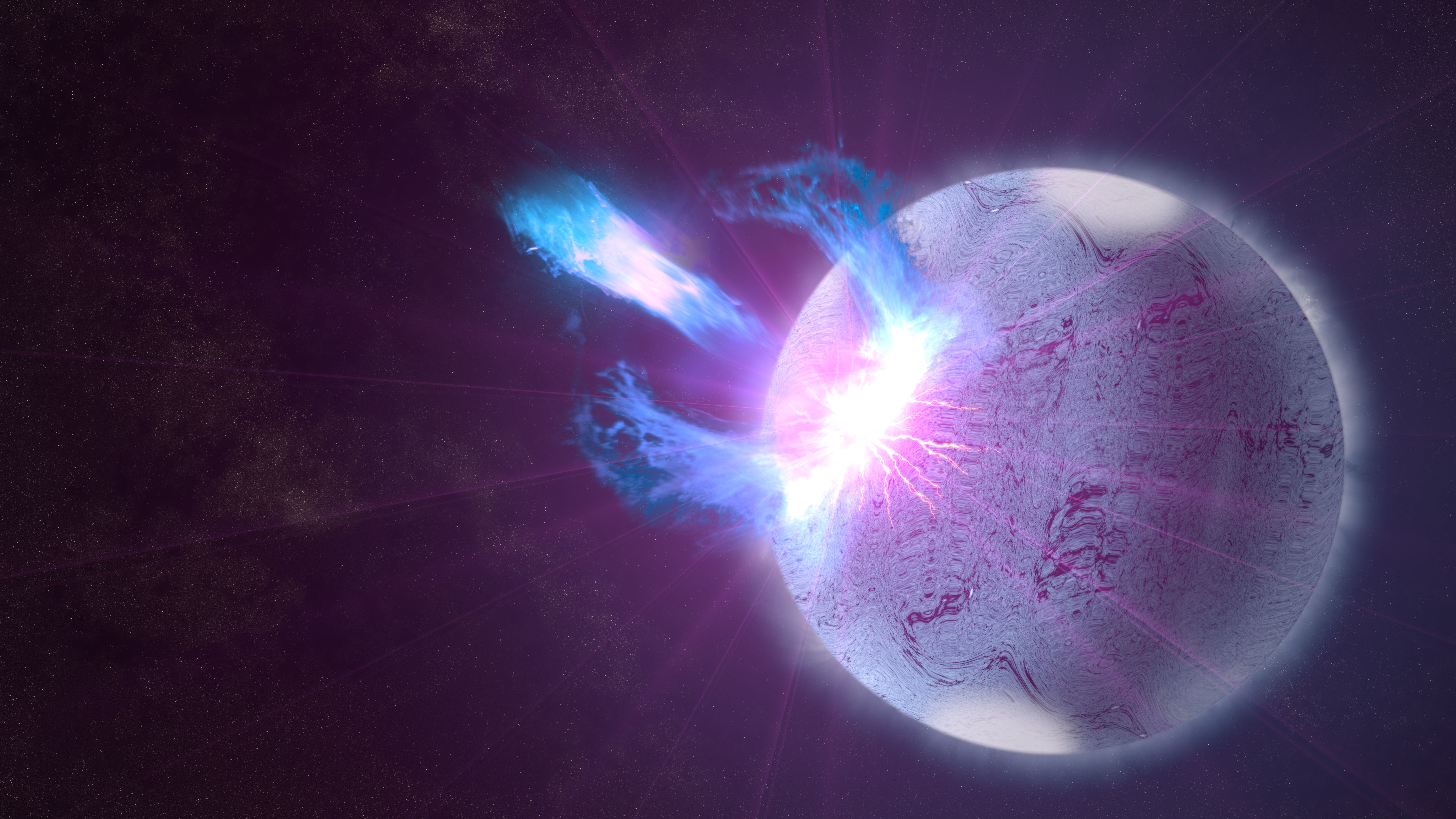 GMS: Fermi Finds Hints of Starquakes in Magnetar 'Storm'