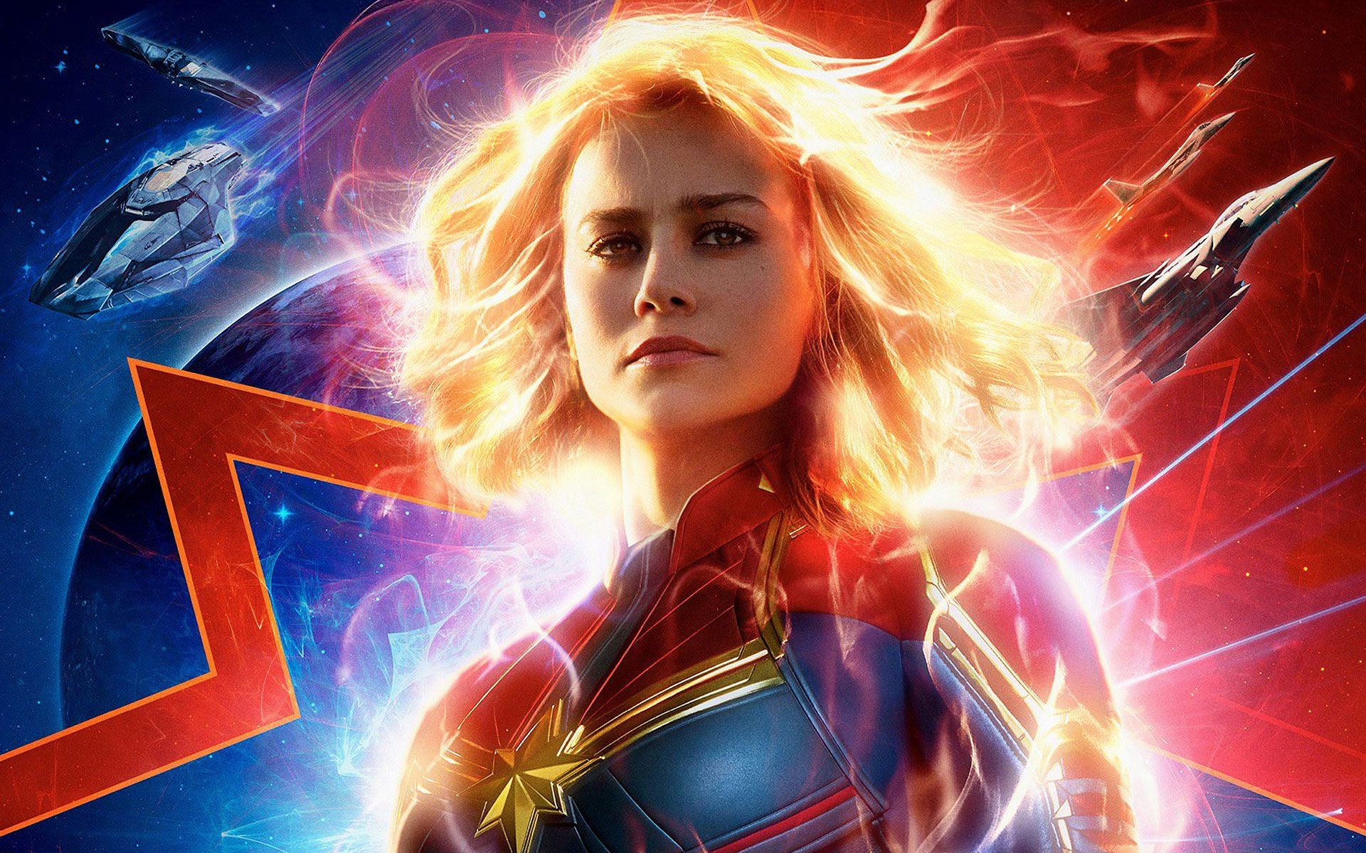 Captain Marvel Movie (2019) Wallpaper HD, Cast, Release Date, Powers & Posters