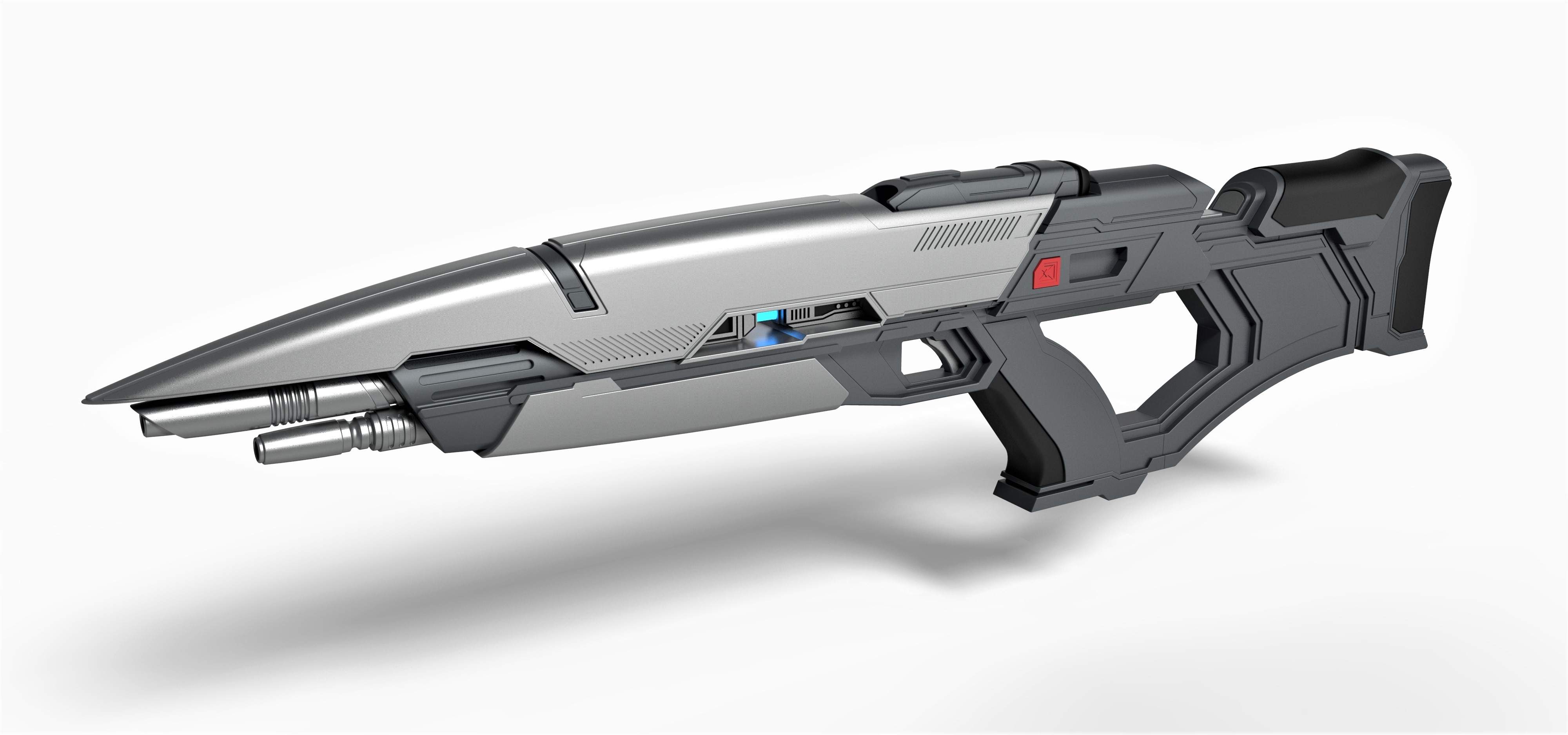 Phaser Rifle from Star Trek Into Darkness Print Ready 3D Model