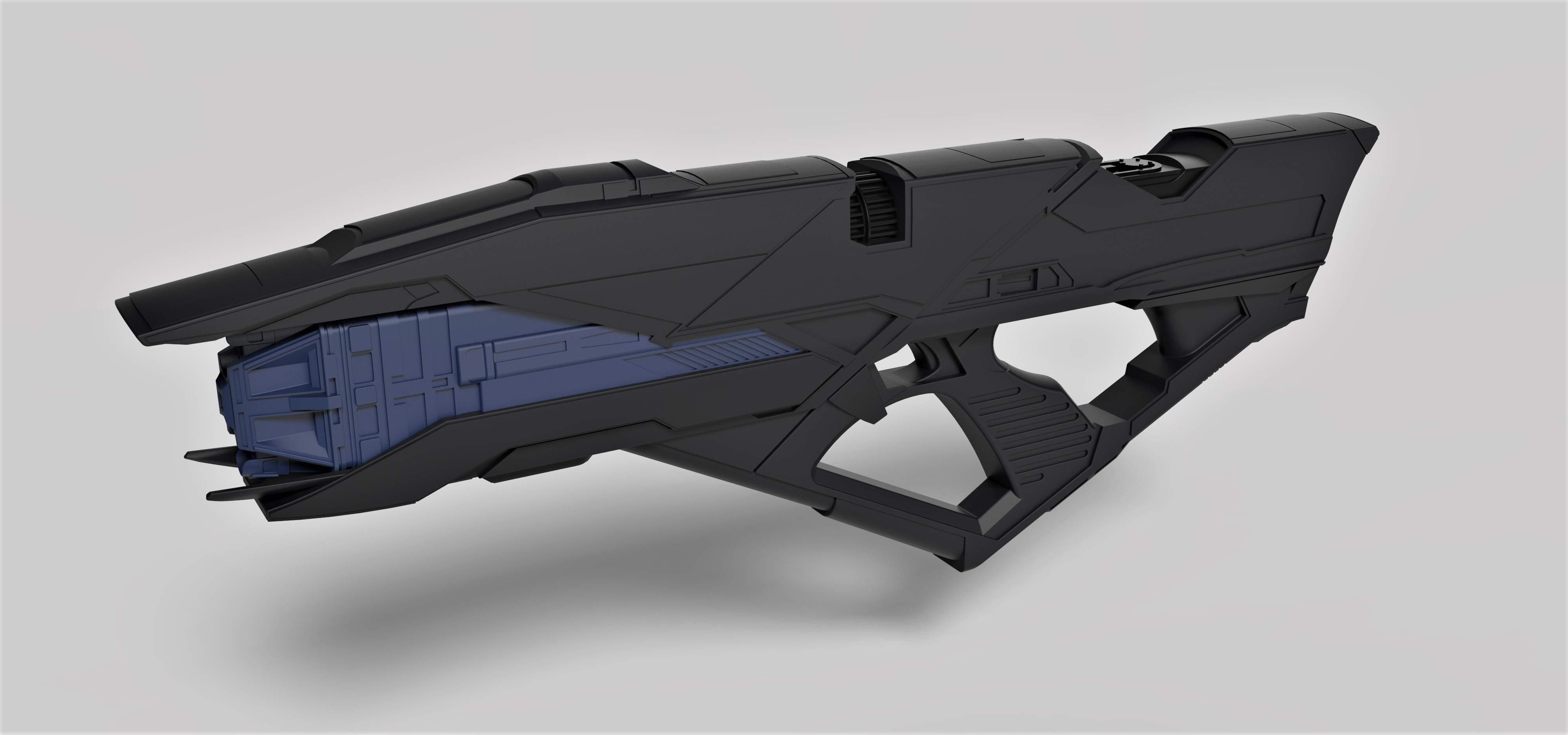 Vengeance Rifle from Star Trek Into Darkness Print Ready 3D Model