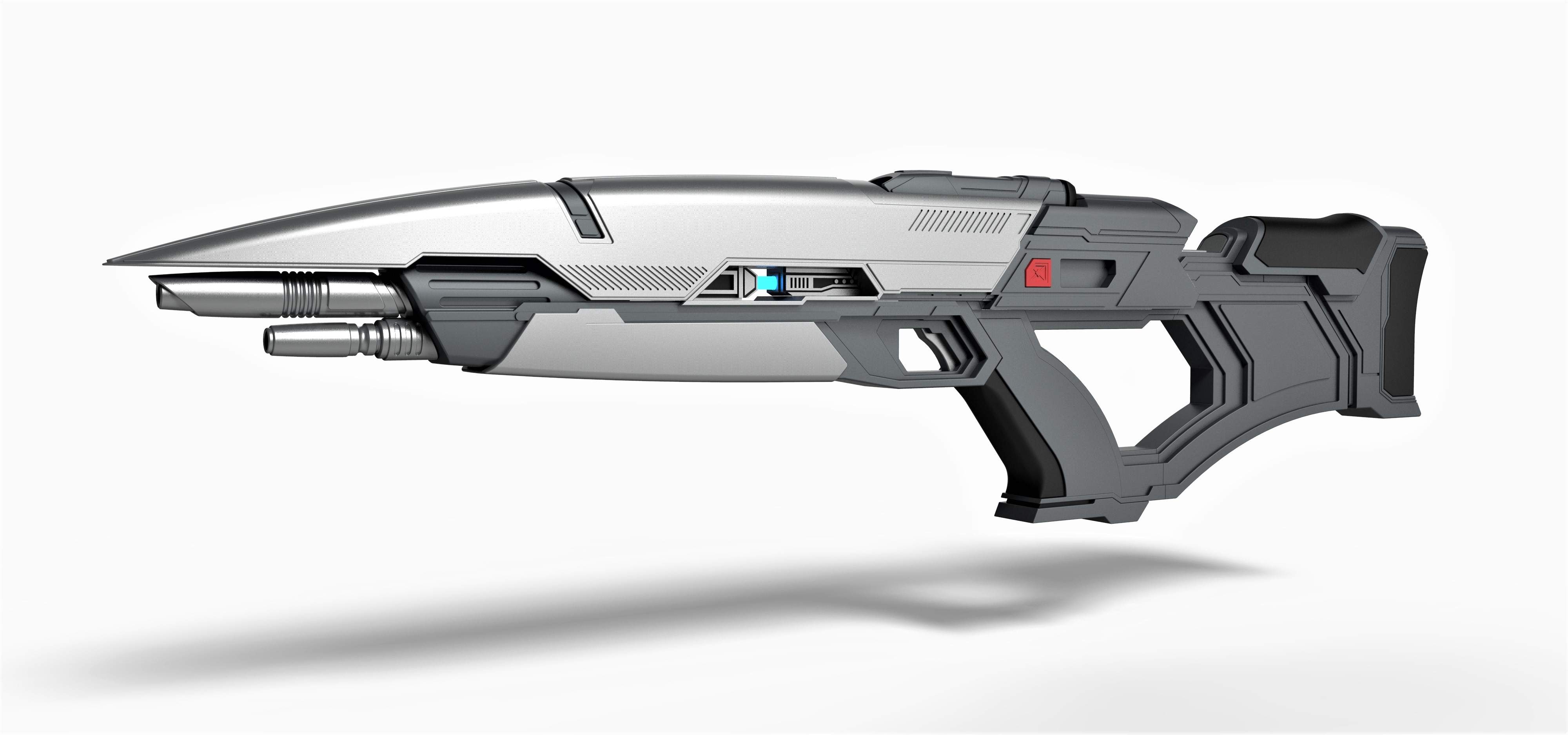 Phaser Rifle from Star Trek Into Darkness Print Ready 3D Model