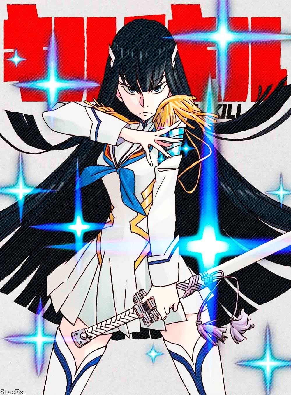 Satsuki Kiryuin Iphone Wallpaper