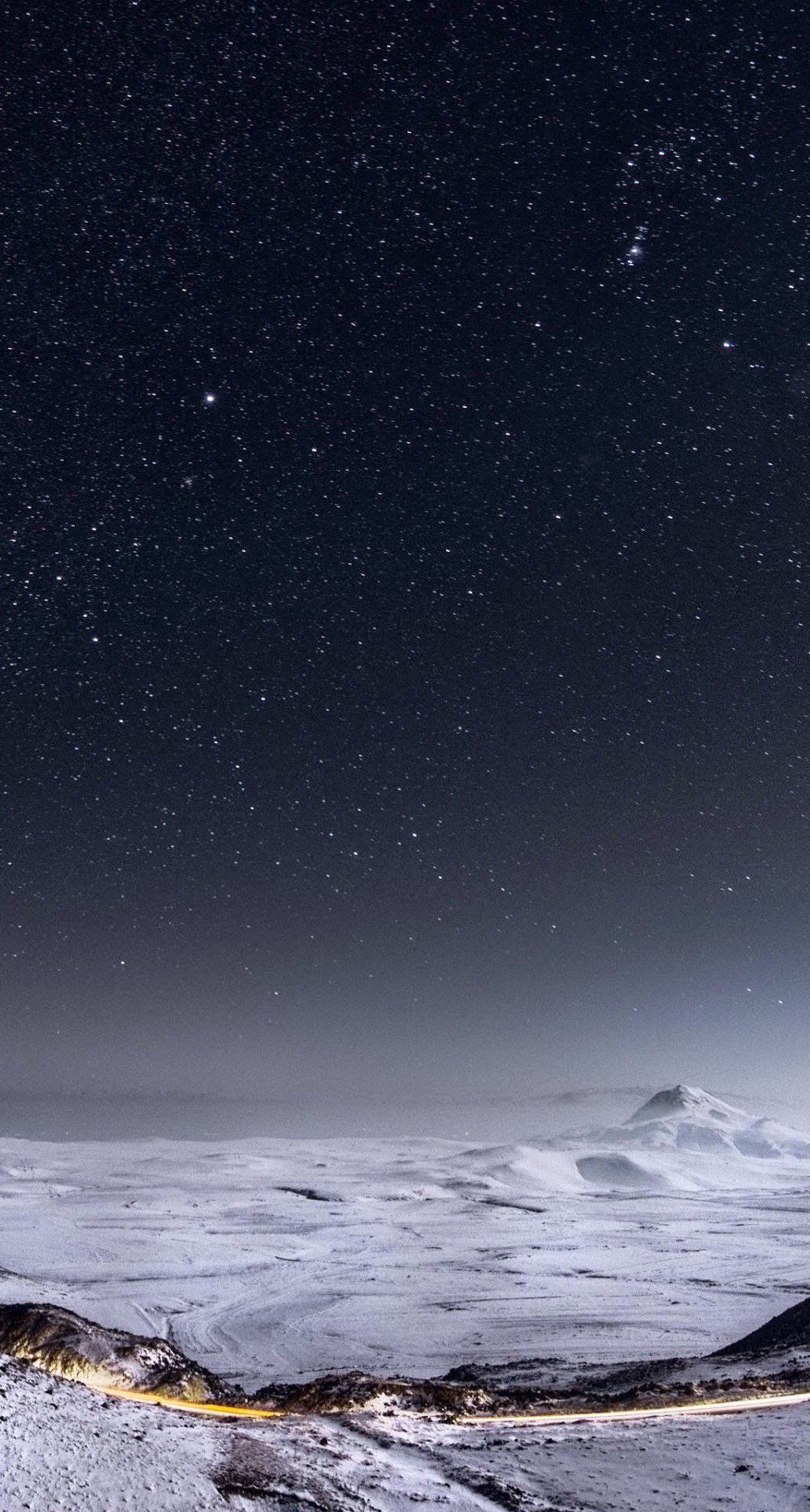 Free download Night Stars Mountain Range Winter Landscape iPhone 6 Plus HD Wallpaper [1028x1920] for your Desktop, Mobile & Tablet. Explore Animated Winter iPhone Wallpaper. Snow iPhone Wallpaper, Free