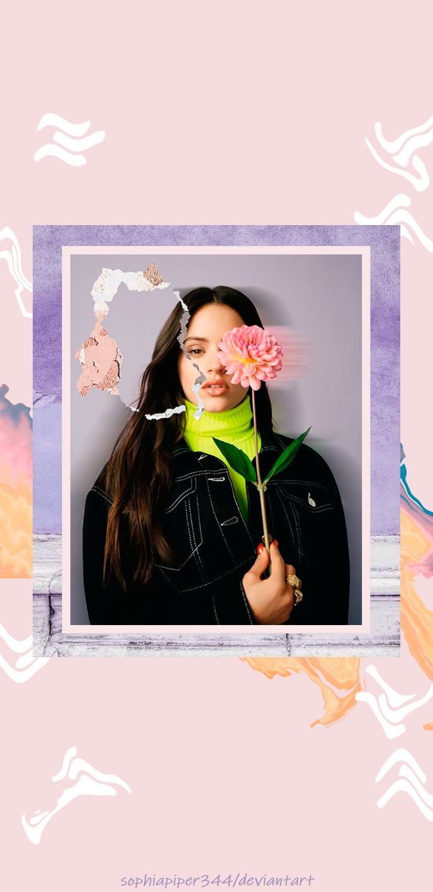 Wallpaper Rosalia. Celebrity wallpaper, iPhone wallpaper vintage, Music wallpaper