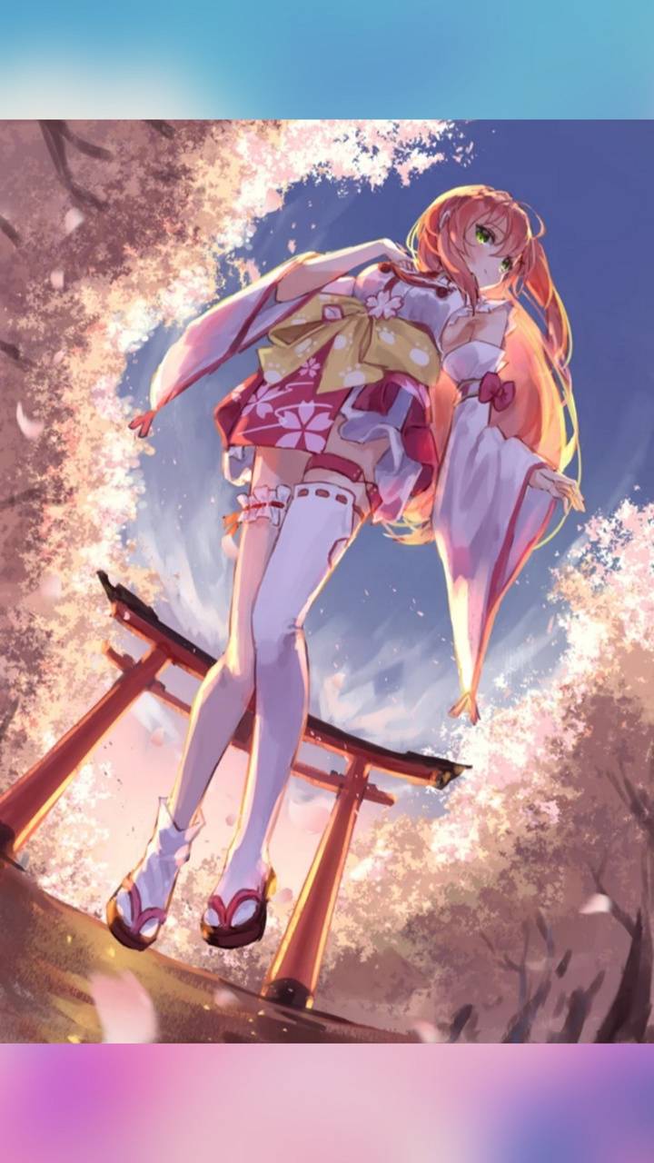 Sakura Miko Art wallpaper