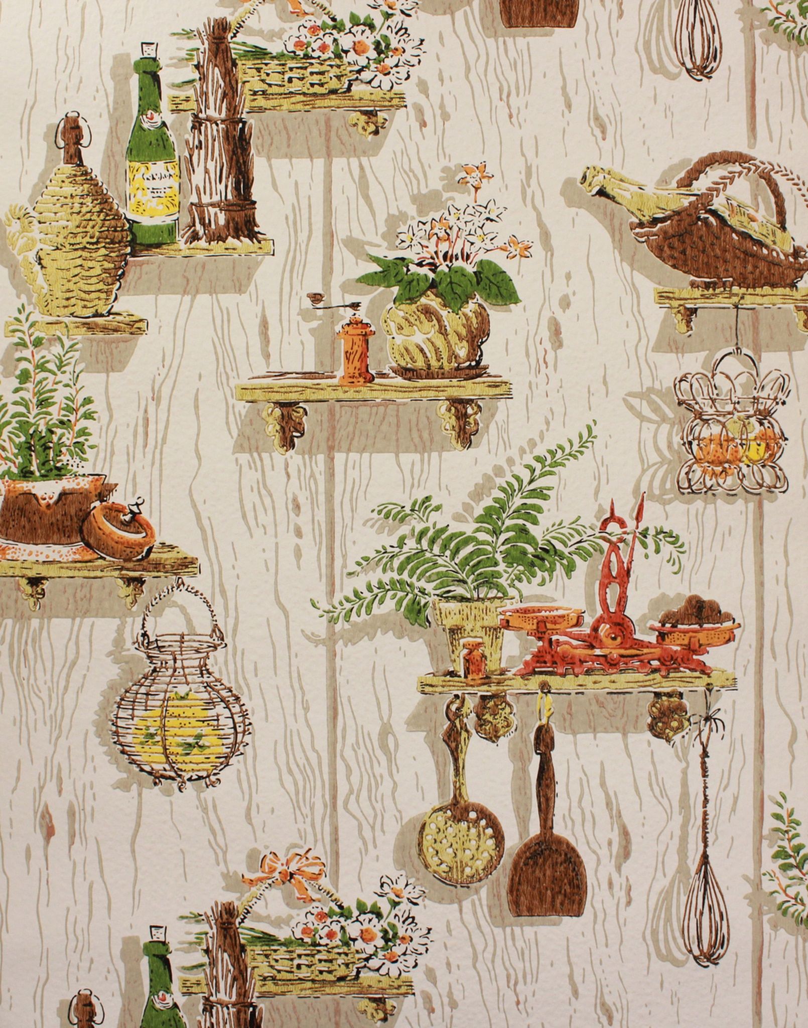 Kitchen Vintage Wallpaper - drarchanarathi WALLPAPER